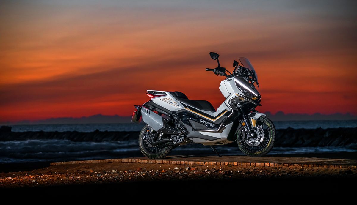 Zontes 368G atardecer Zontes 368G atardecer