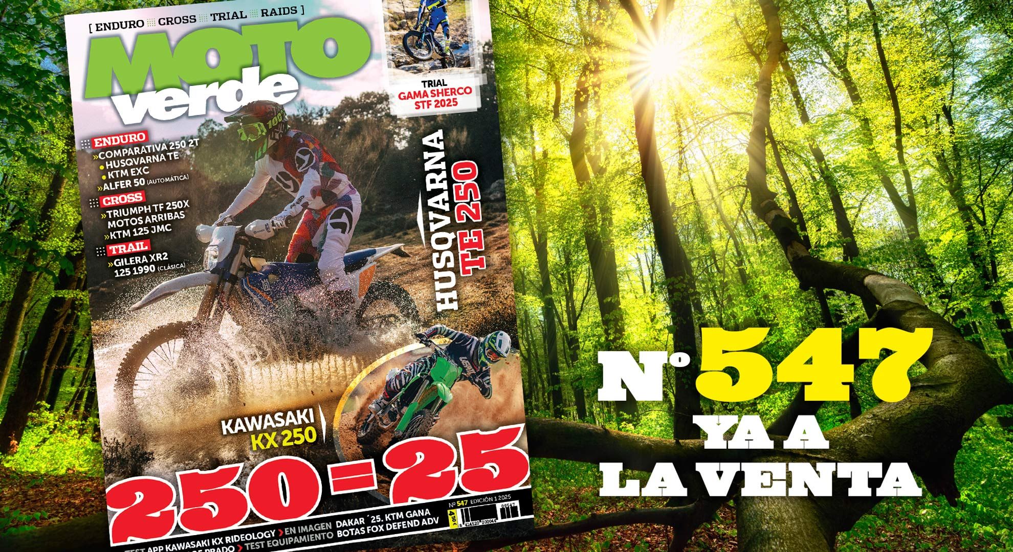 Moto Verde 547