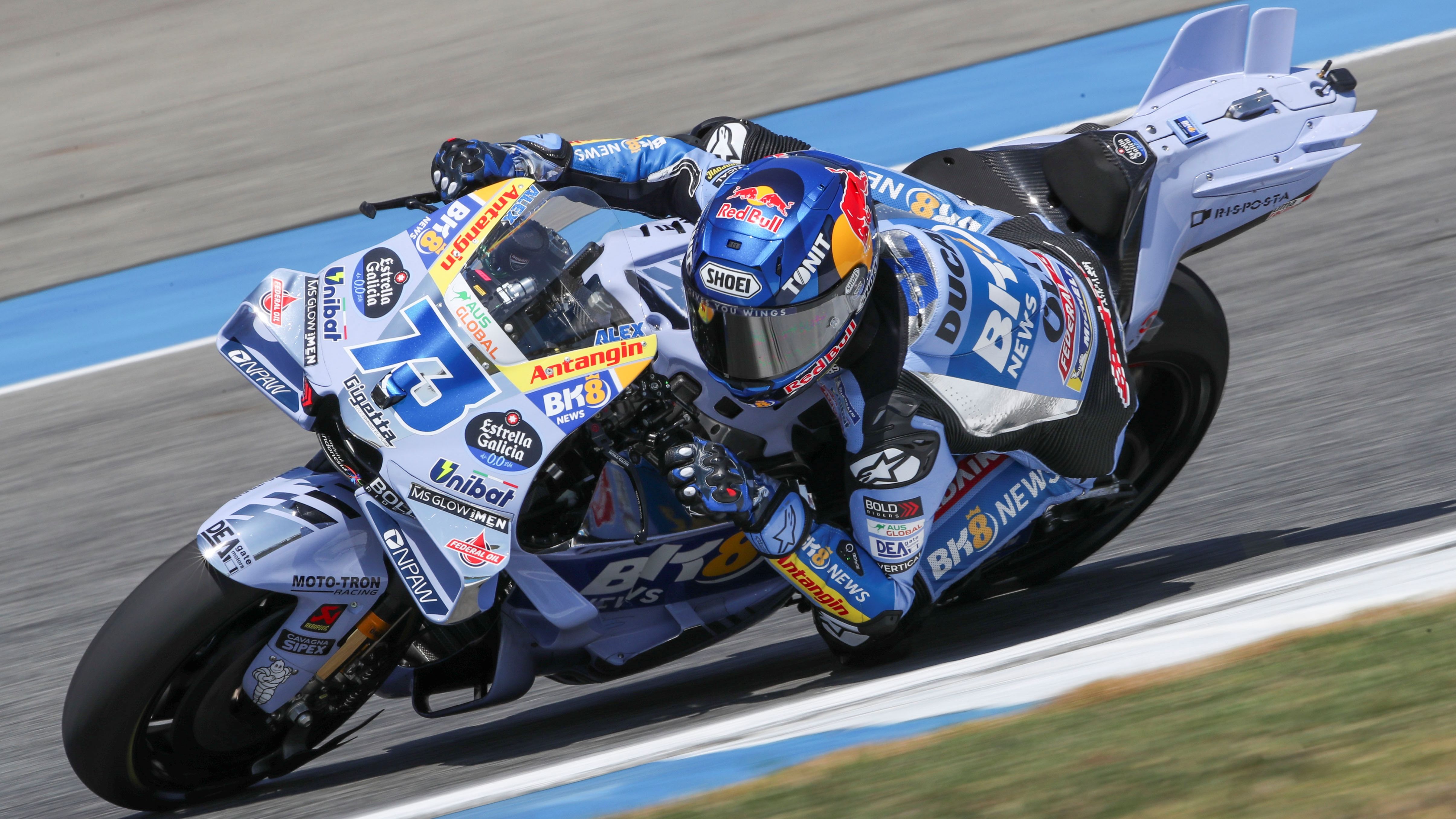 Álex Márquez ha sido el más rápido en el viernes del GP de Tailandia de MotoGP 2025