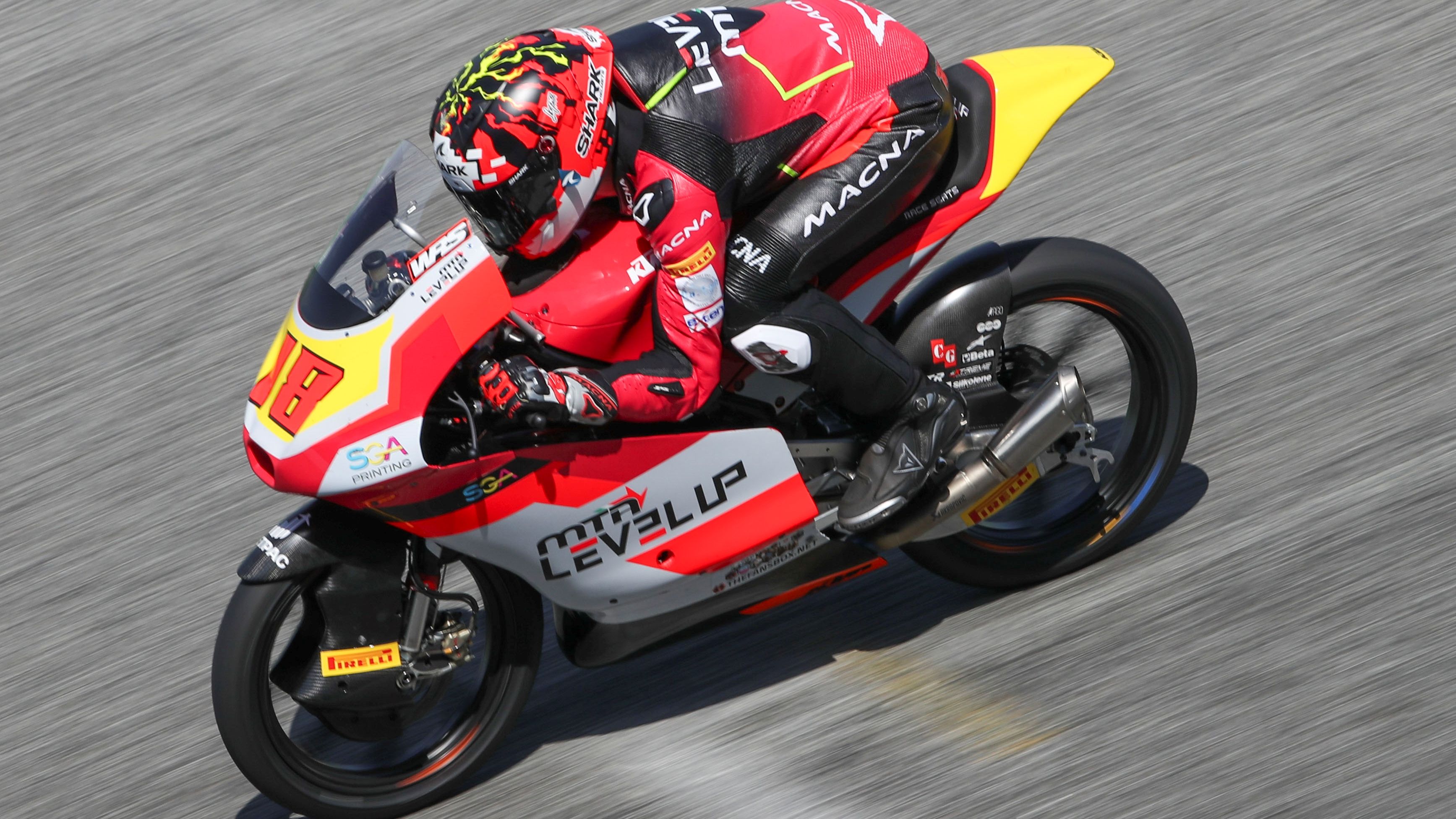 Matteo Bertelle ha logrado su primera pole mundialista en Tailandia