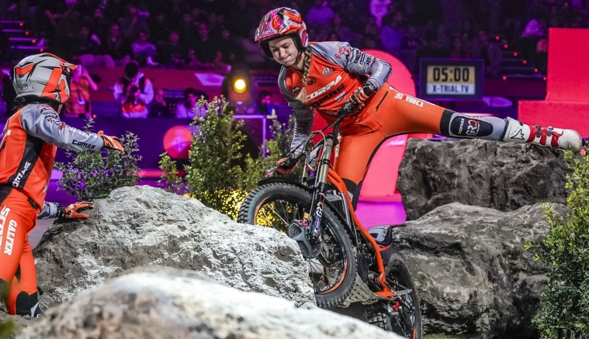 Berta Abellan lidera el primer X Trial World Trophy Berta Abellan lidera el primer X Trial World Trophy