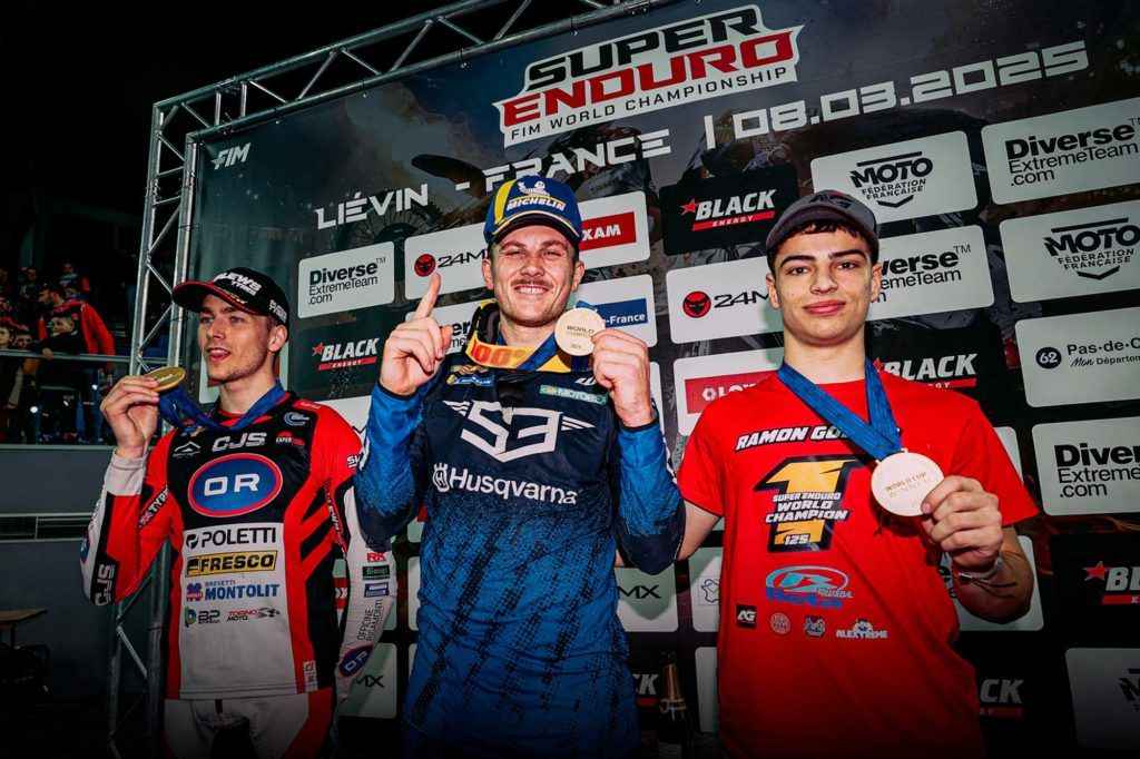Éxito en el Mundial Superenduro. Marc Fernández (Junior) y Ramón Godino (Youth) Campeones del Mundo.