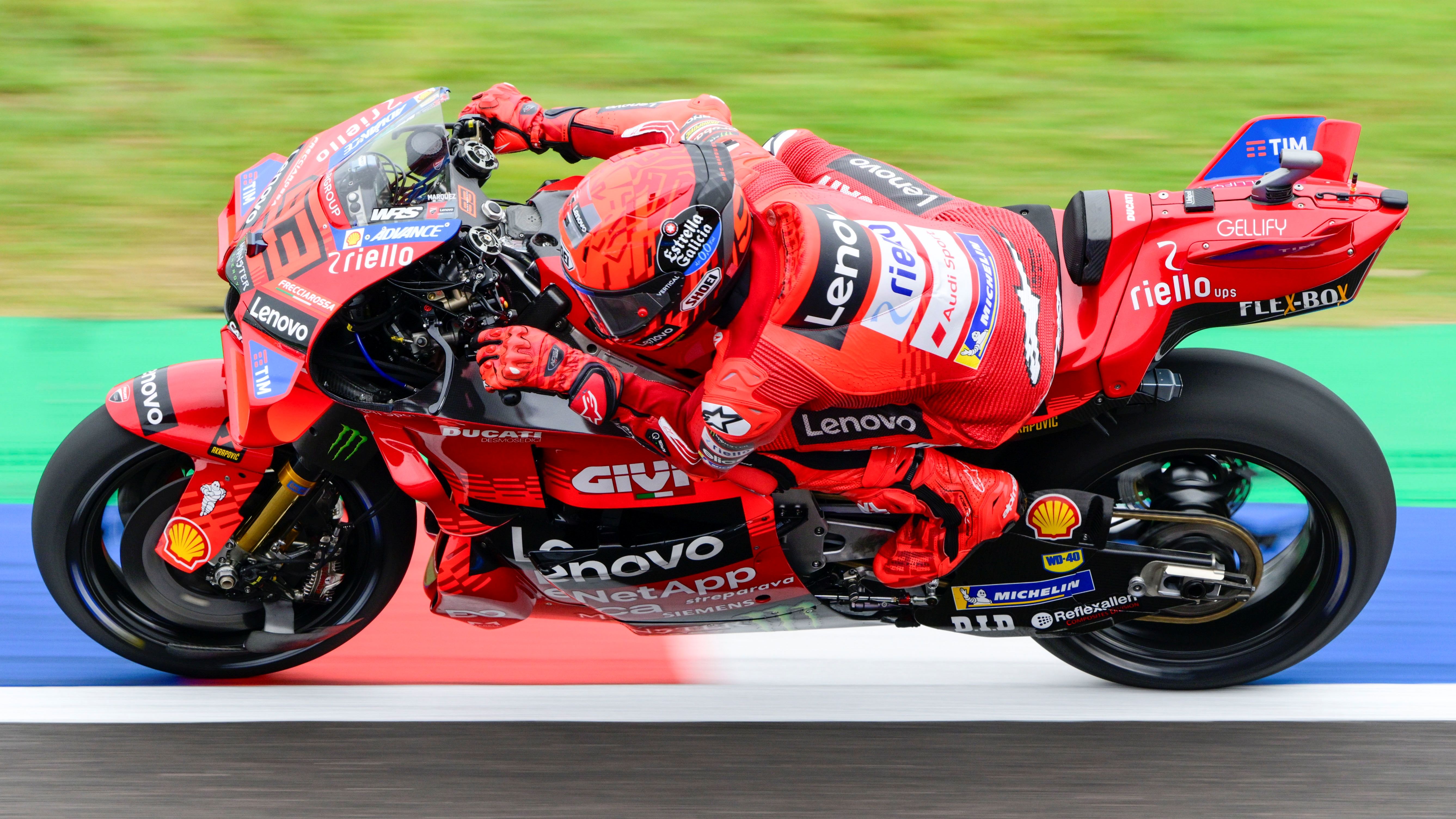Marc Márquez ha sido el más rápido en las dos primeras sesiones del GP de Argentina de MotoGP 2025 en Termas de Río Hondo