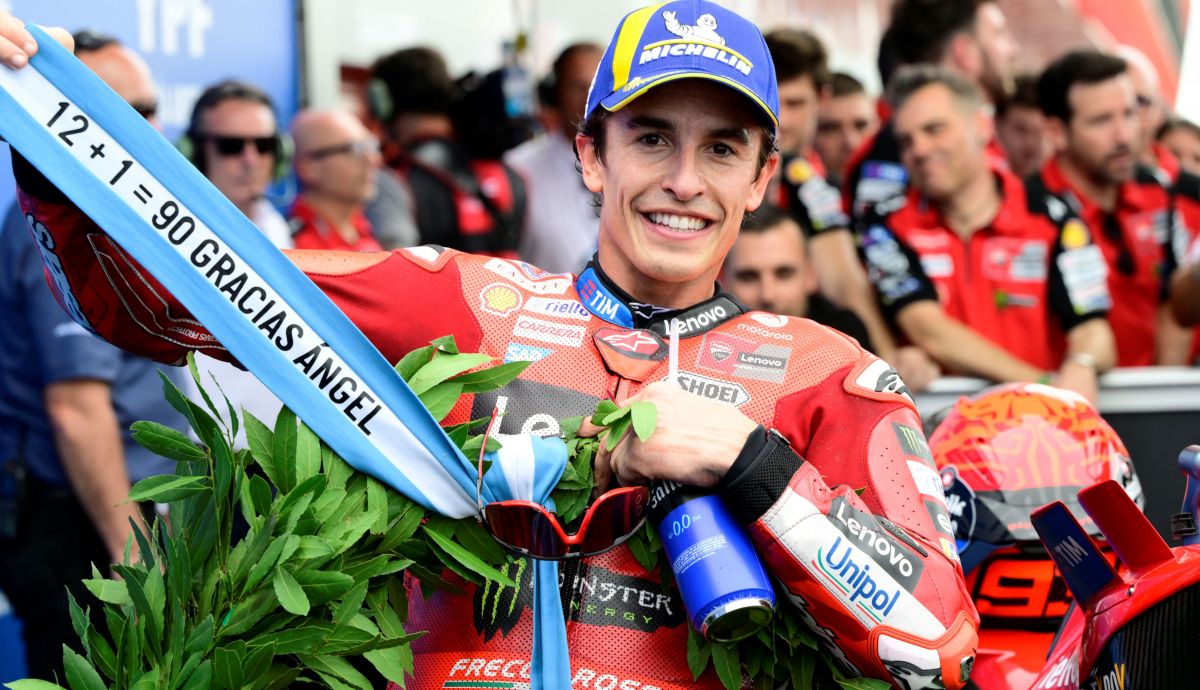 Marc Márquez ha igualado las 90 victorias de Ángel Nieto con su triunfo en Argentina 2025