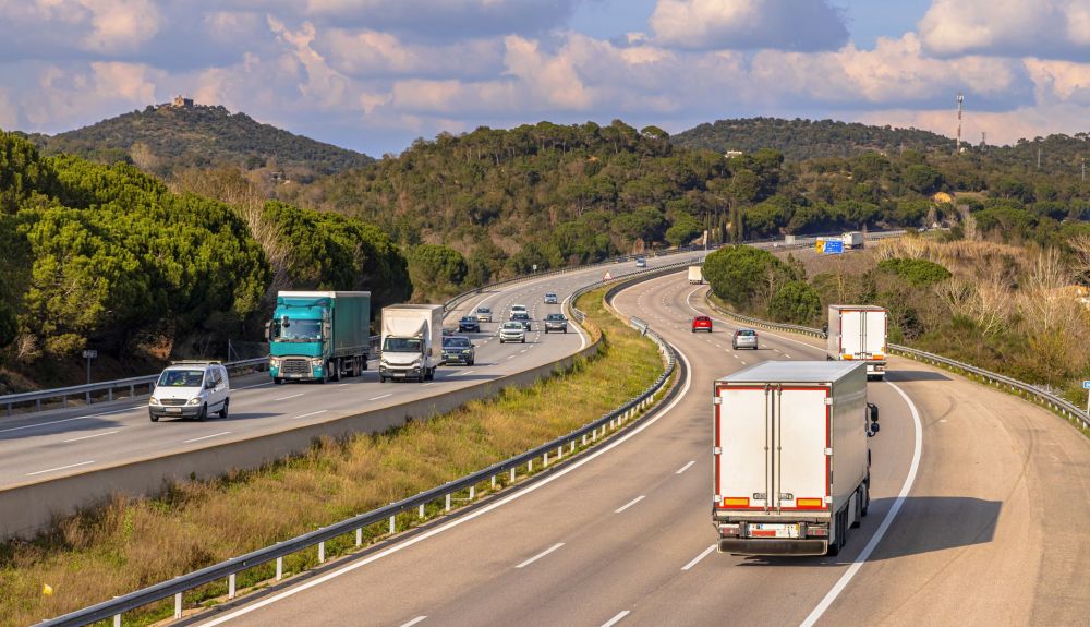 La autopista AP-7 es una de las principales arterias de Cataluña La autopista AP-7 es una de las principales arterias de Cataluña