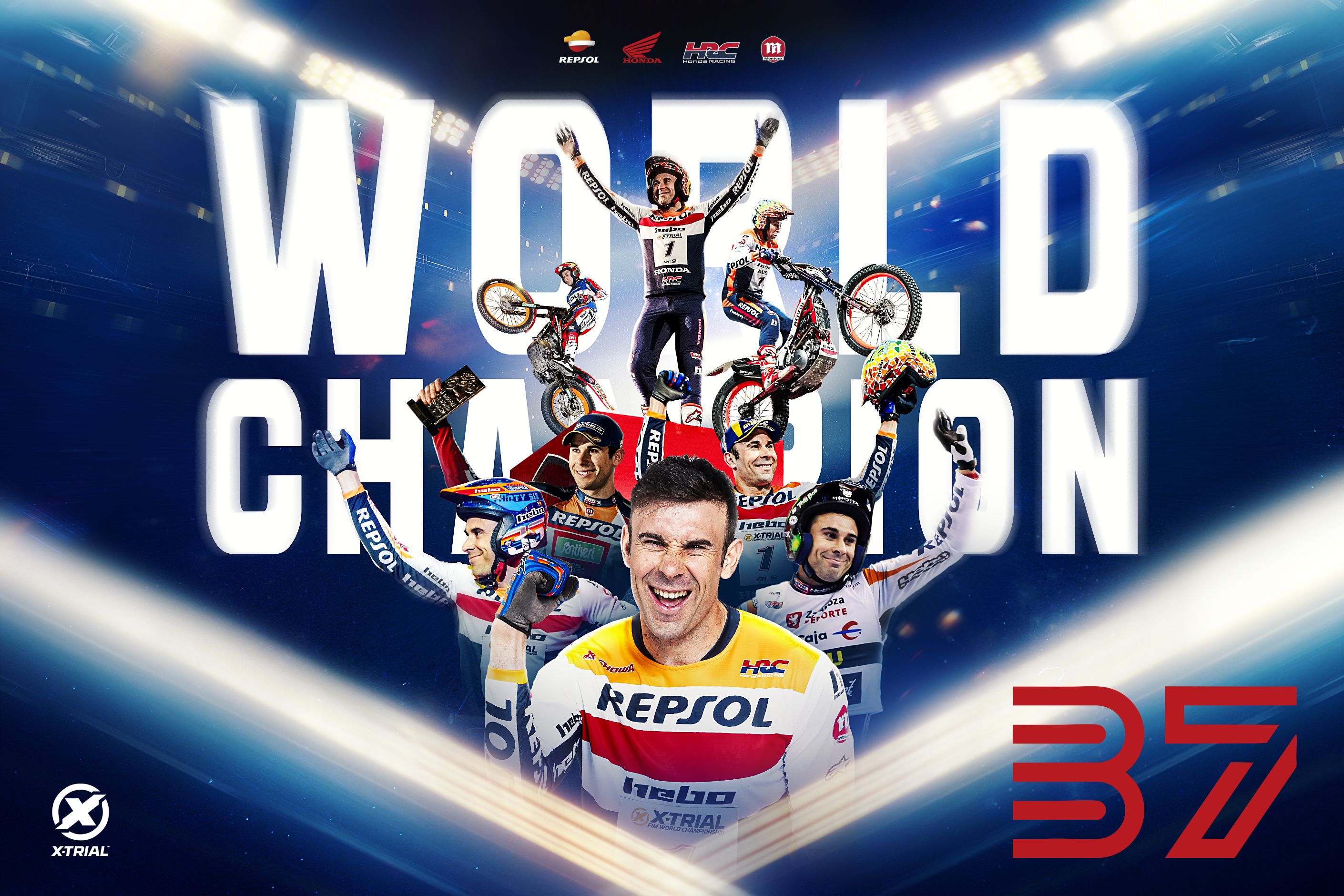 Mundial X-Trial. Toni Bou logra su 19º título indoor. Jaime Busto gana la prueba de Cahors.