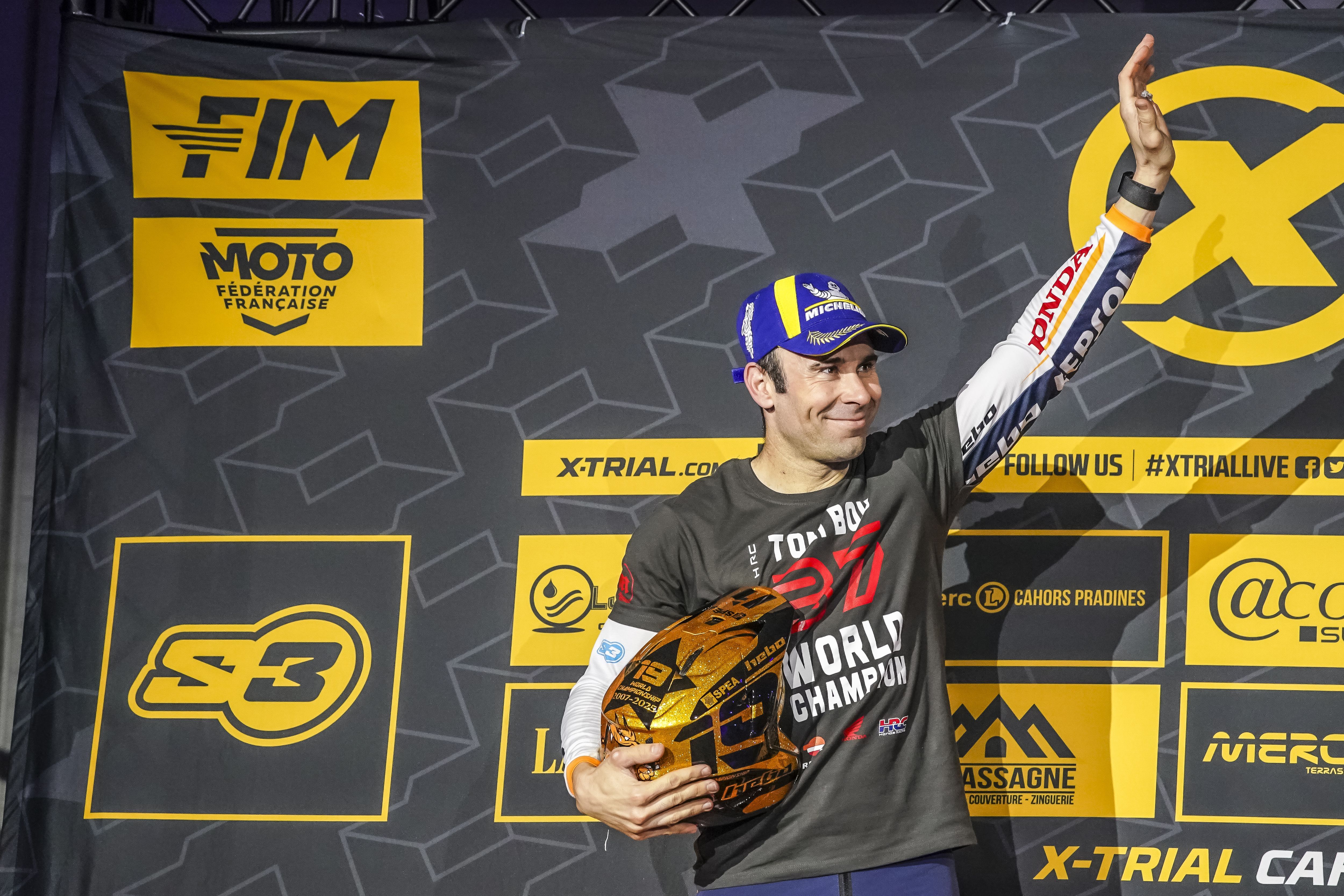 Fotos X-trial Cahors. Bou Campeón título 19. Busto ganador.