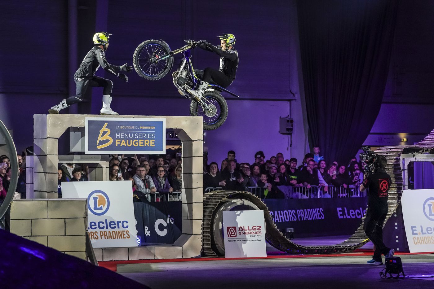 Fotos X-trial Cahors. Bou Campeón título 19. Busto ganador.
