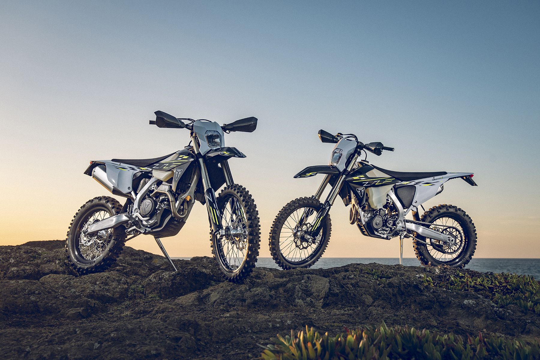 Triumph presenta sus nuevas enduro TF 250-E y TF 450-E. La marca británica va a por todas.