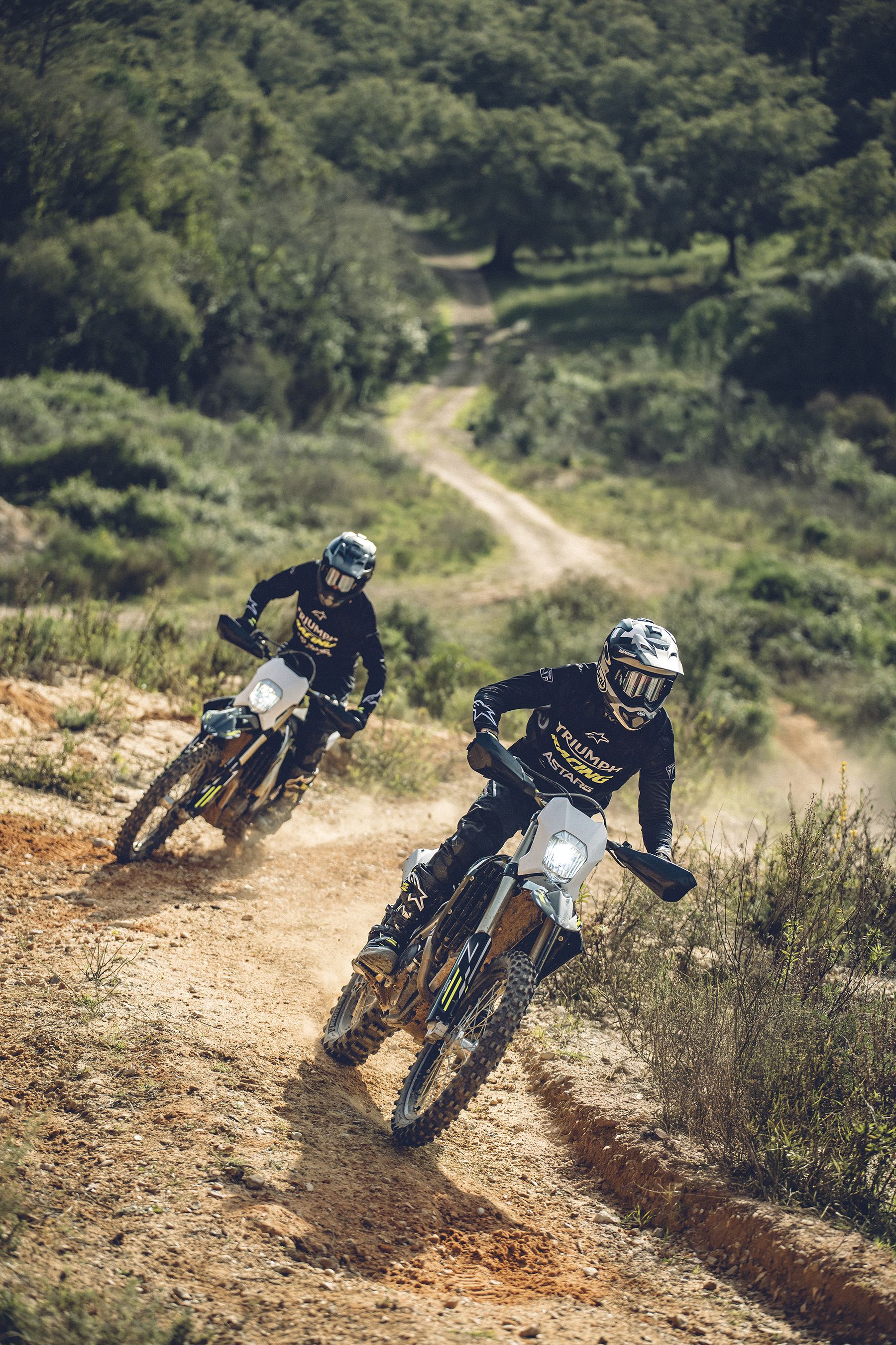 Fotos Triumph TF 250-E y TF 450-E