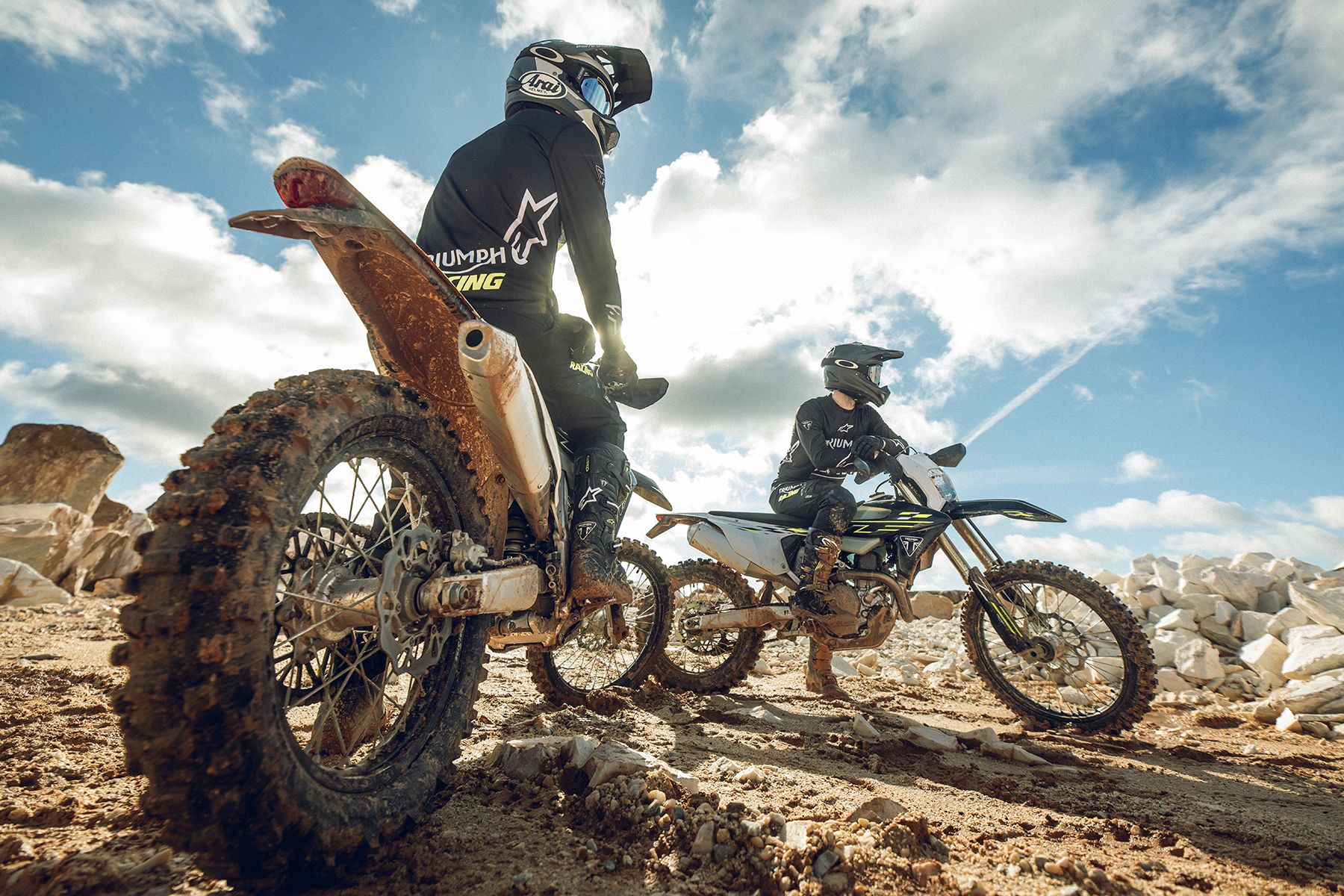 Fotos Triumph TF 250-E y TF 450-E