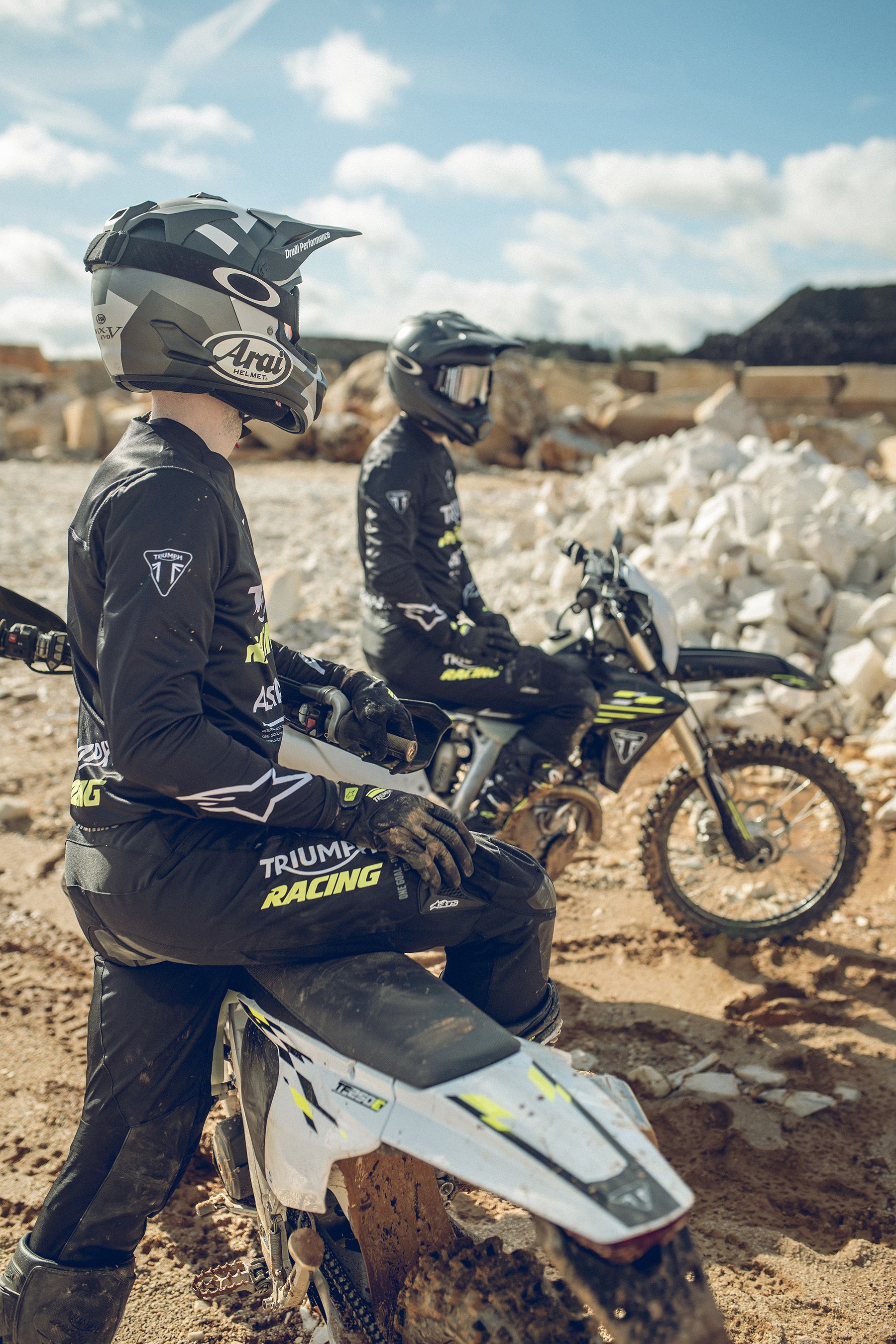 Fotos Triumph TF 250-E y TF 450-E