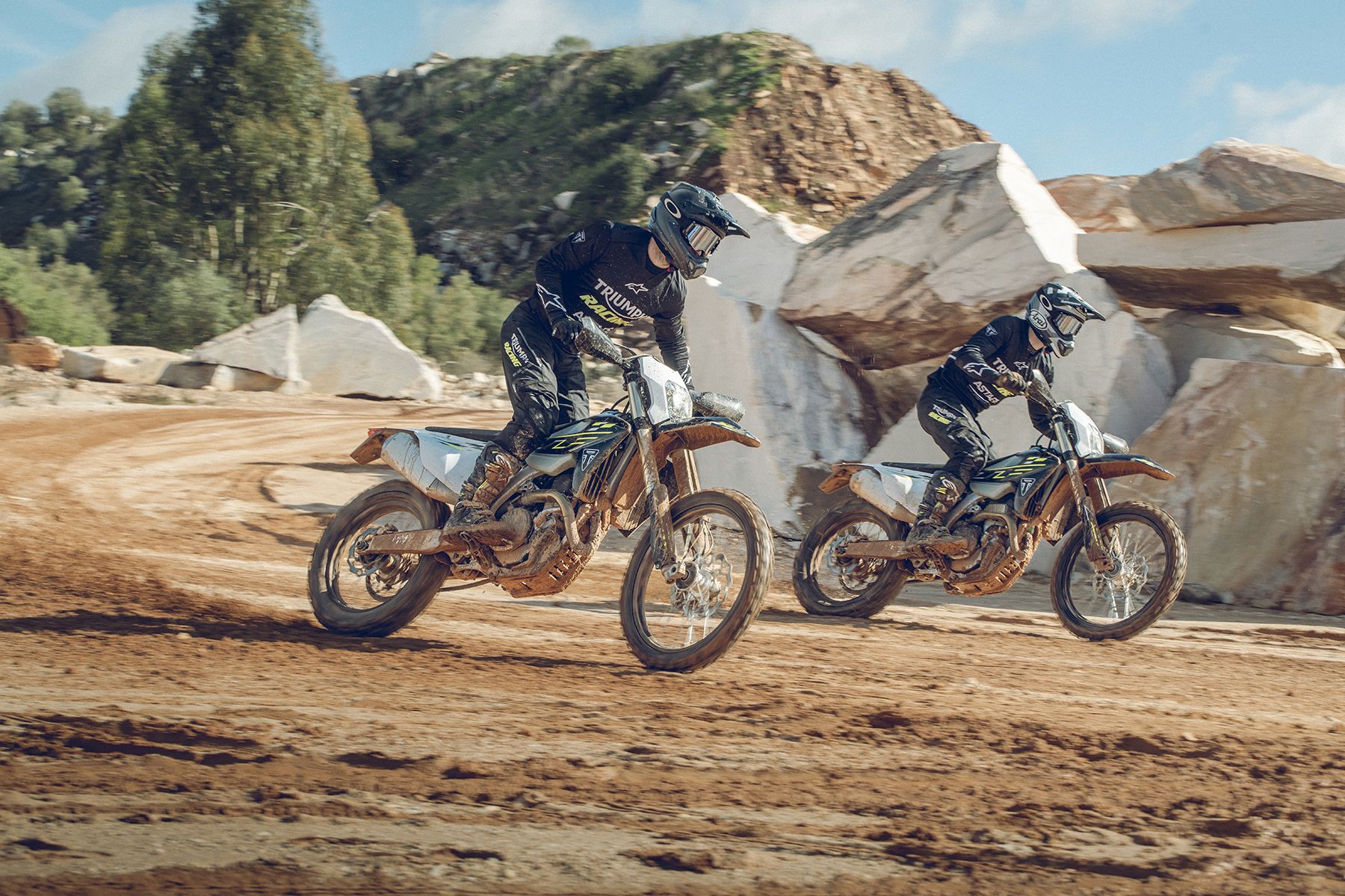 Fotos Triumph TF 250-E y TF 450-E