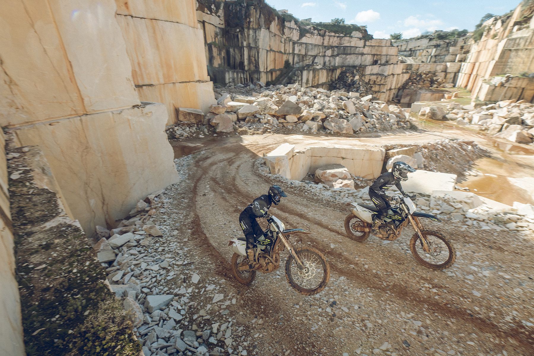 Fotos Triumph TF 250-E y TF 450-E