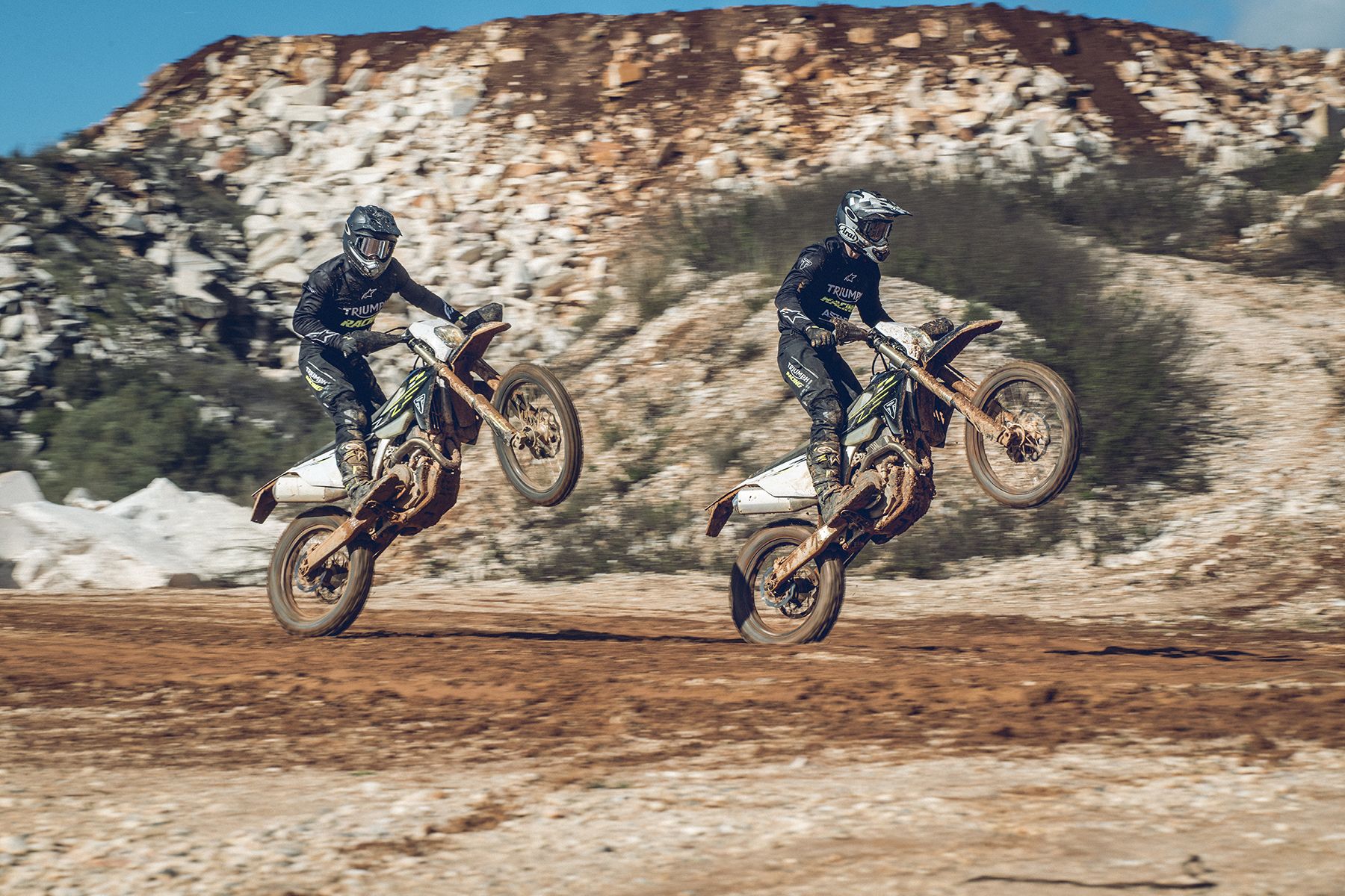Fotos Triumph TF 250-E y TF 450-E