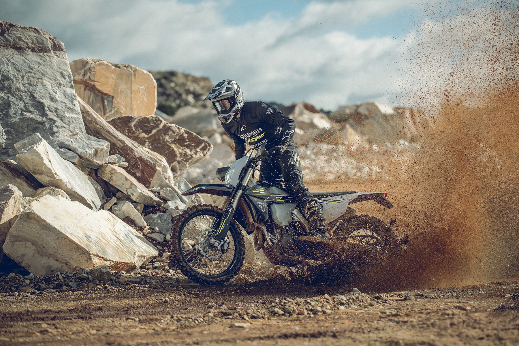 Fotos Triumph TF 250-E y TF 450-E