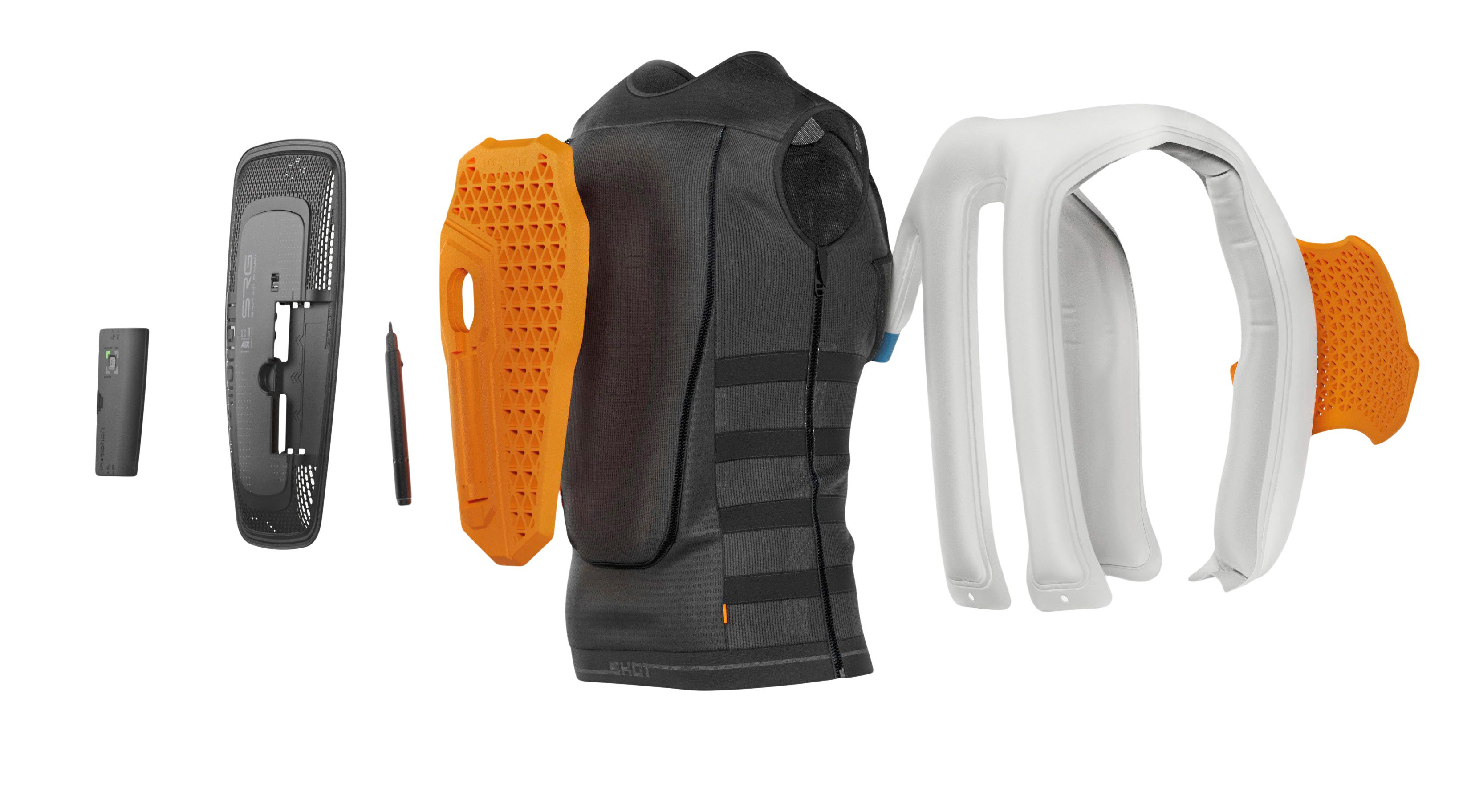 Airbag para moto.