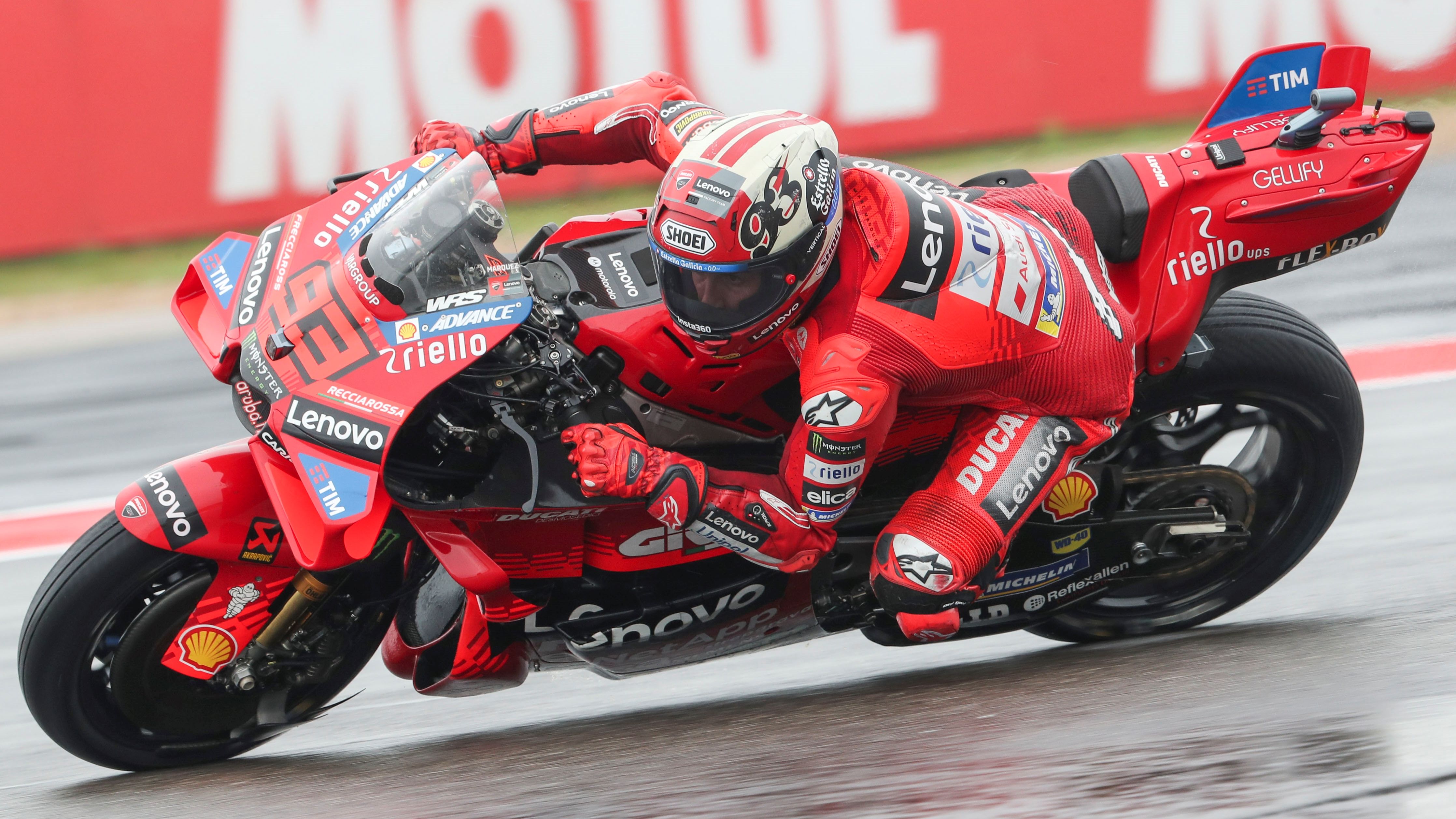 Marc Márquez ha liderado un viernes marcado por el agua en Austin