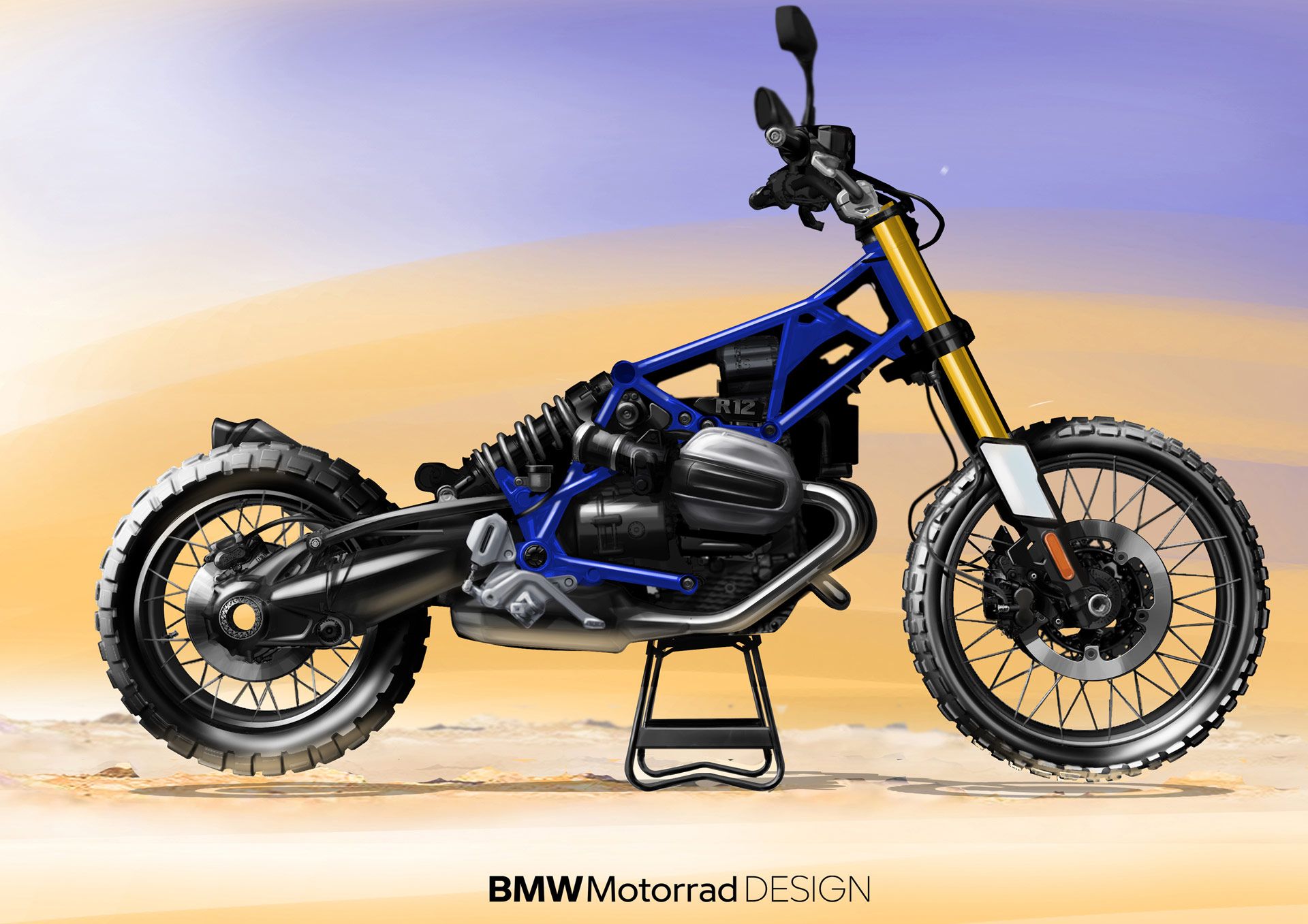 BMW R 12 GS 2025 Diseño