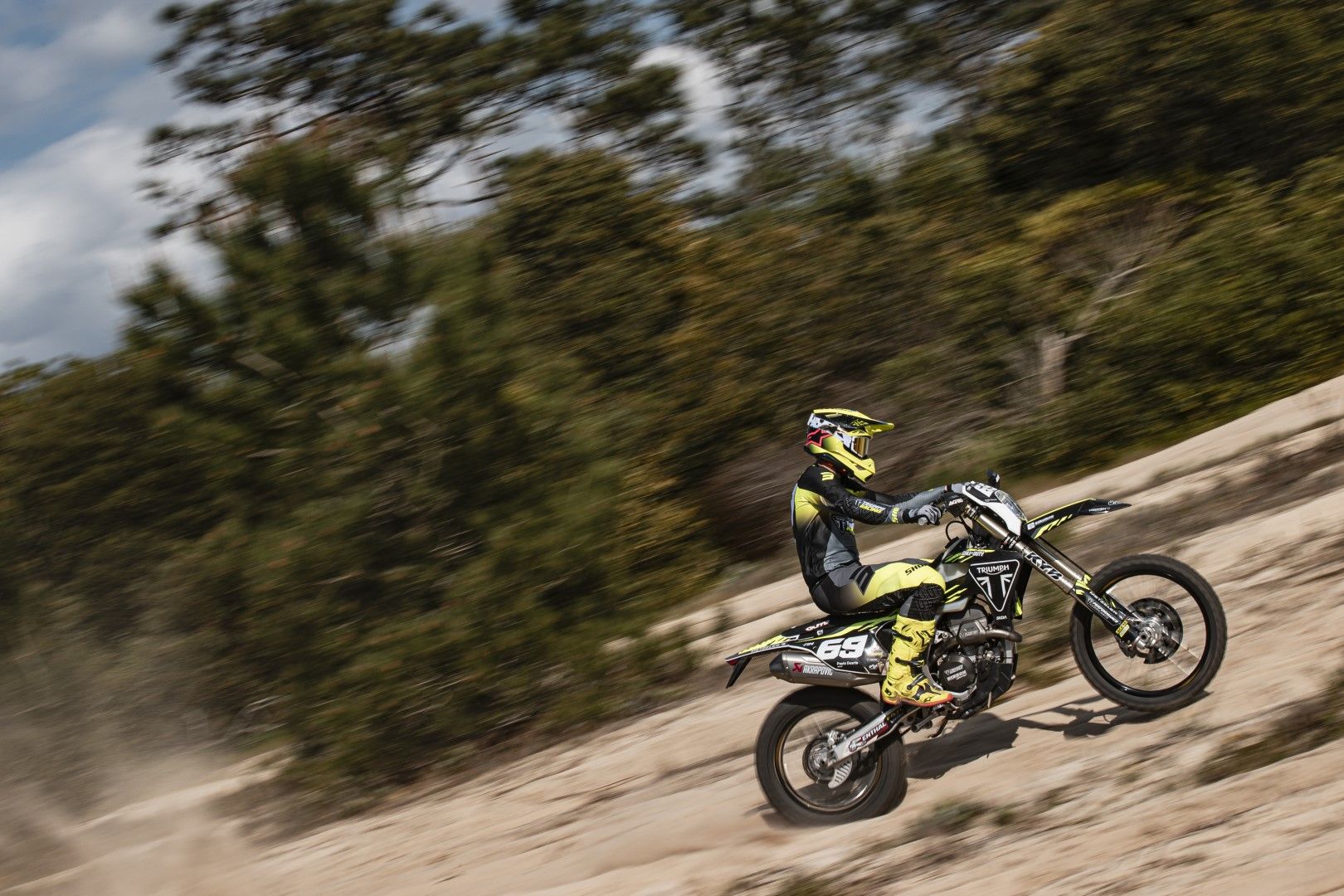 Fotos equipo Triumph Factory Racing Enduro