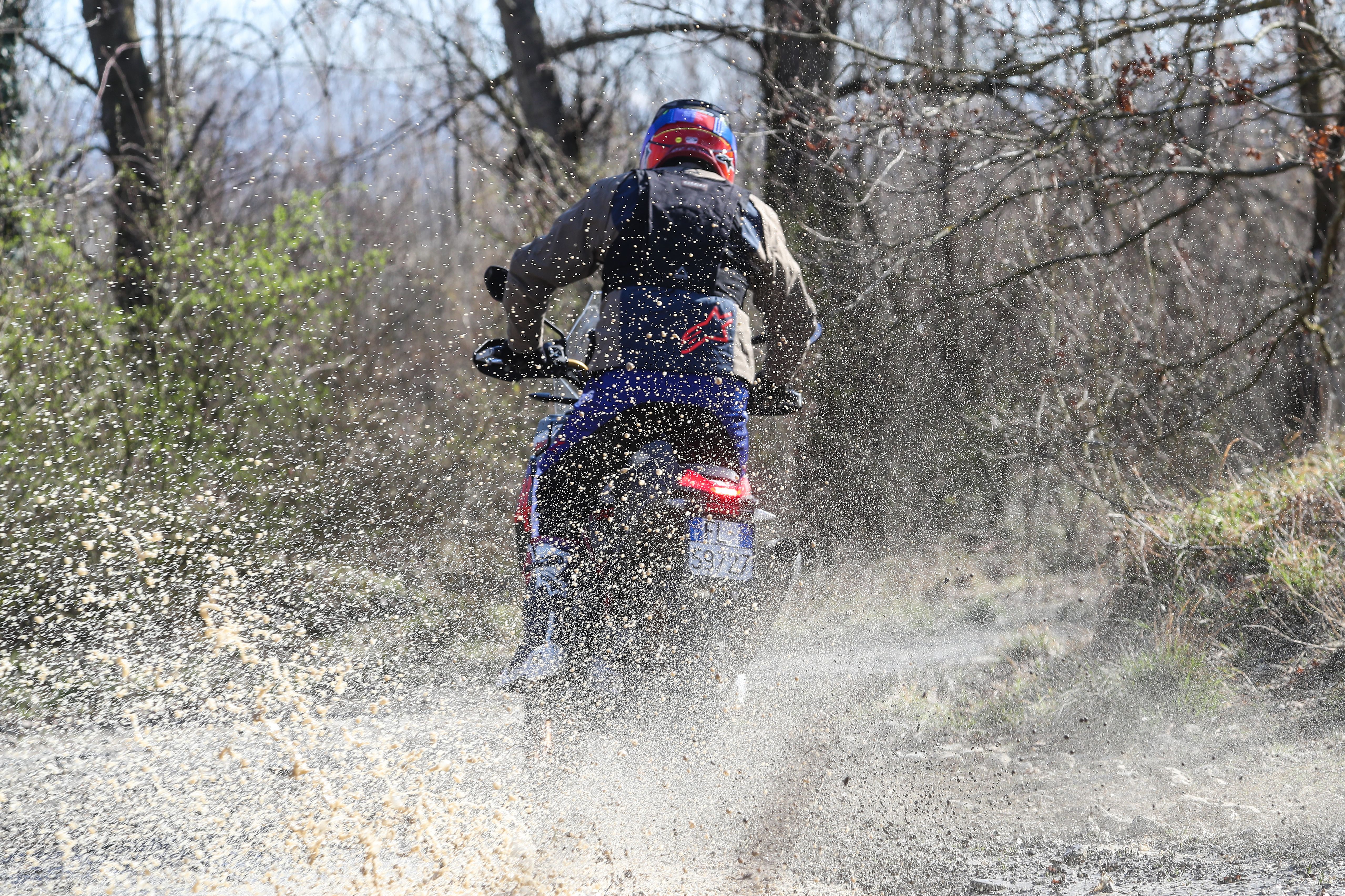 Fotos prueba Aprilia Tuareg 660 Rally
