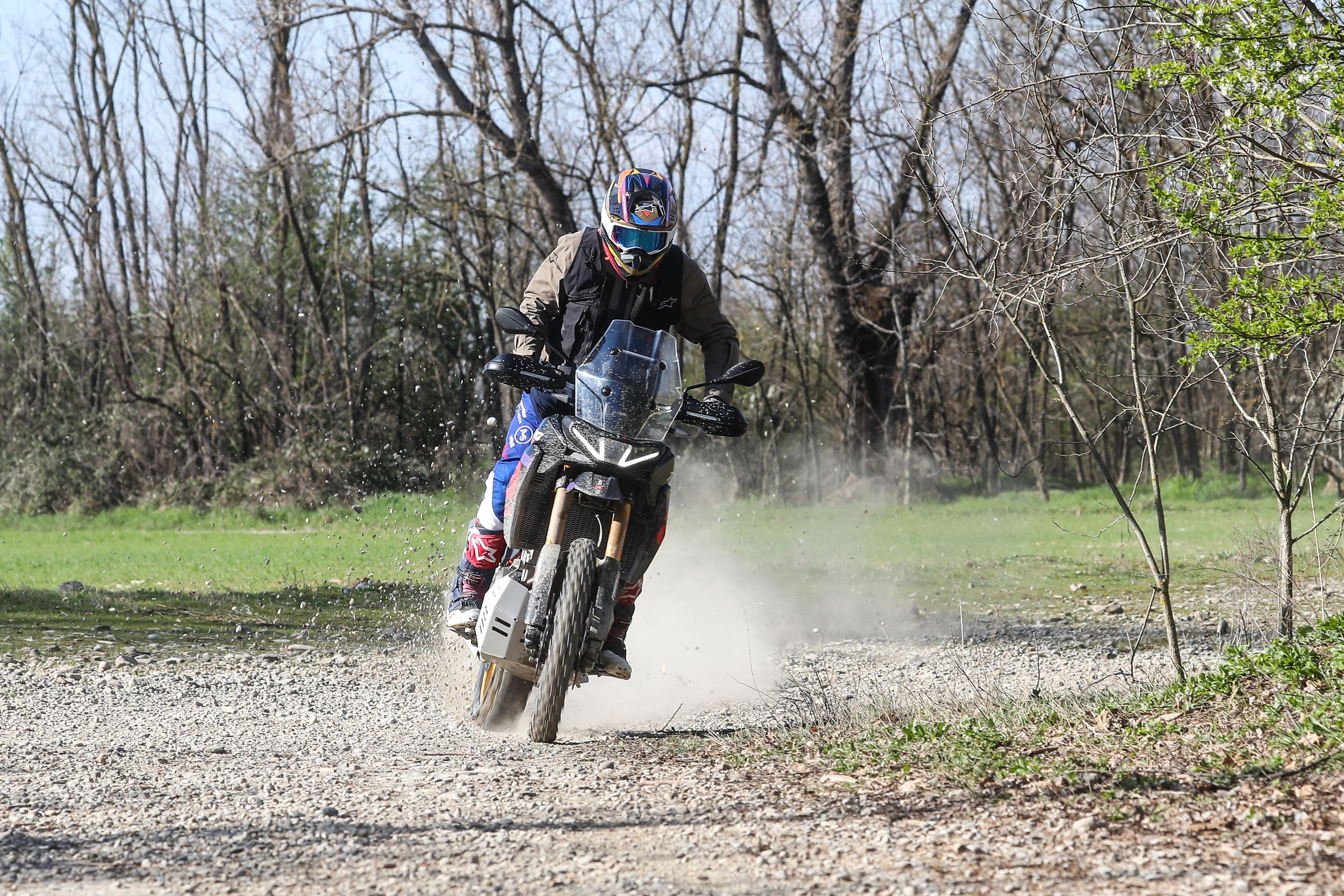 Fotos prueba Aprilia Tuareg 660 Rally