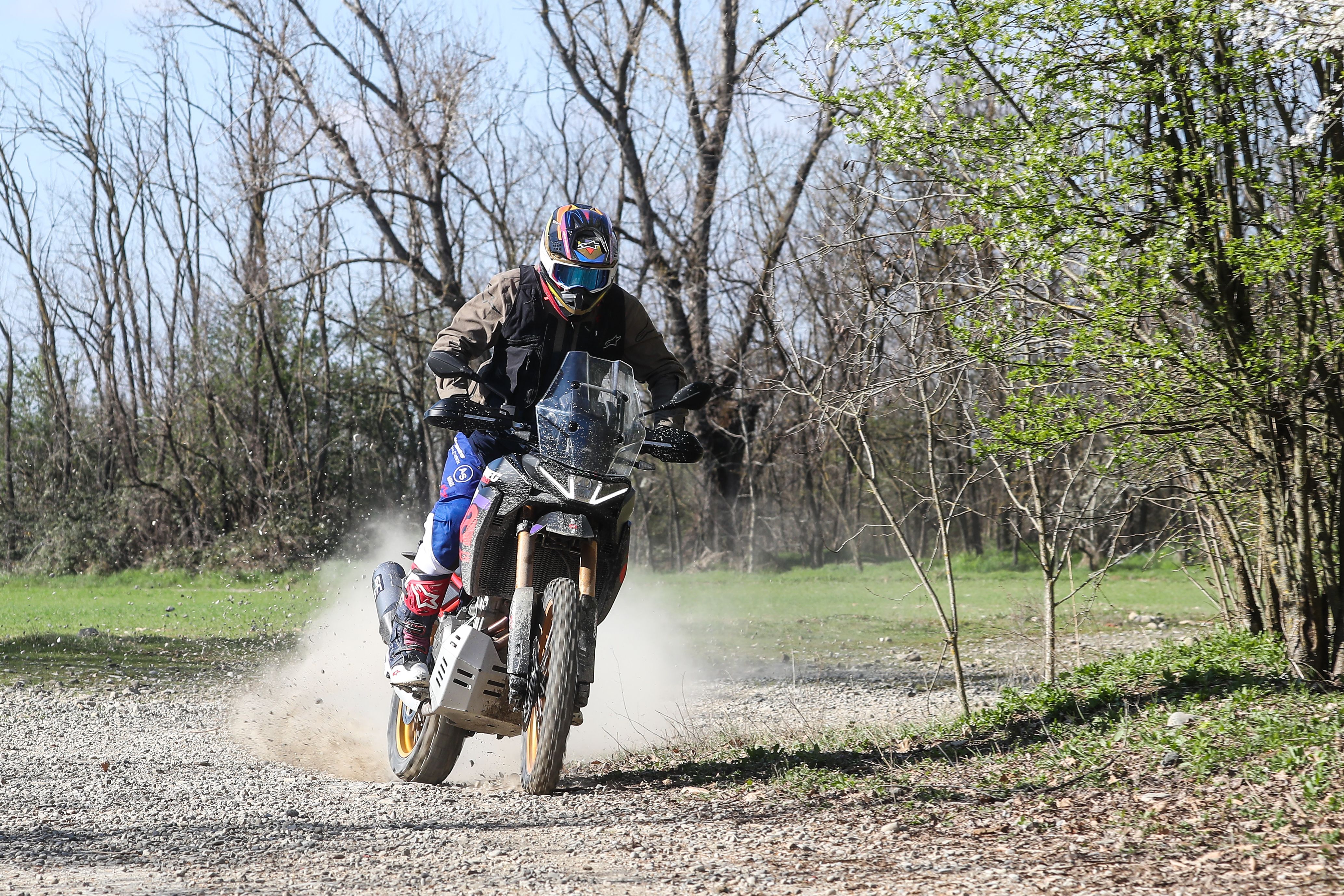 Fotos prueba Aprilia Tuareg 660 Rally