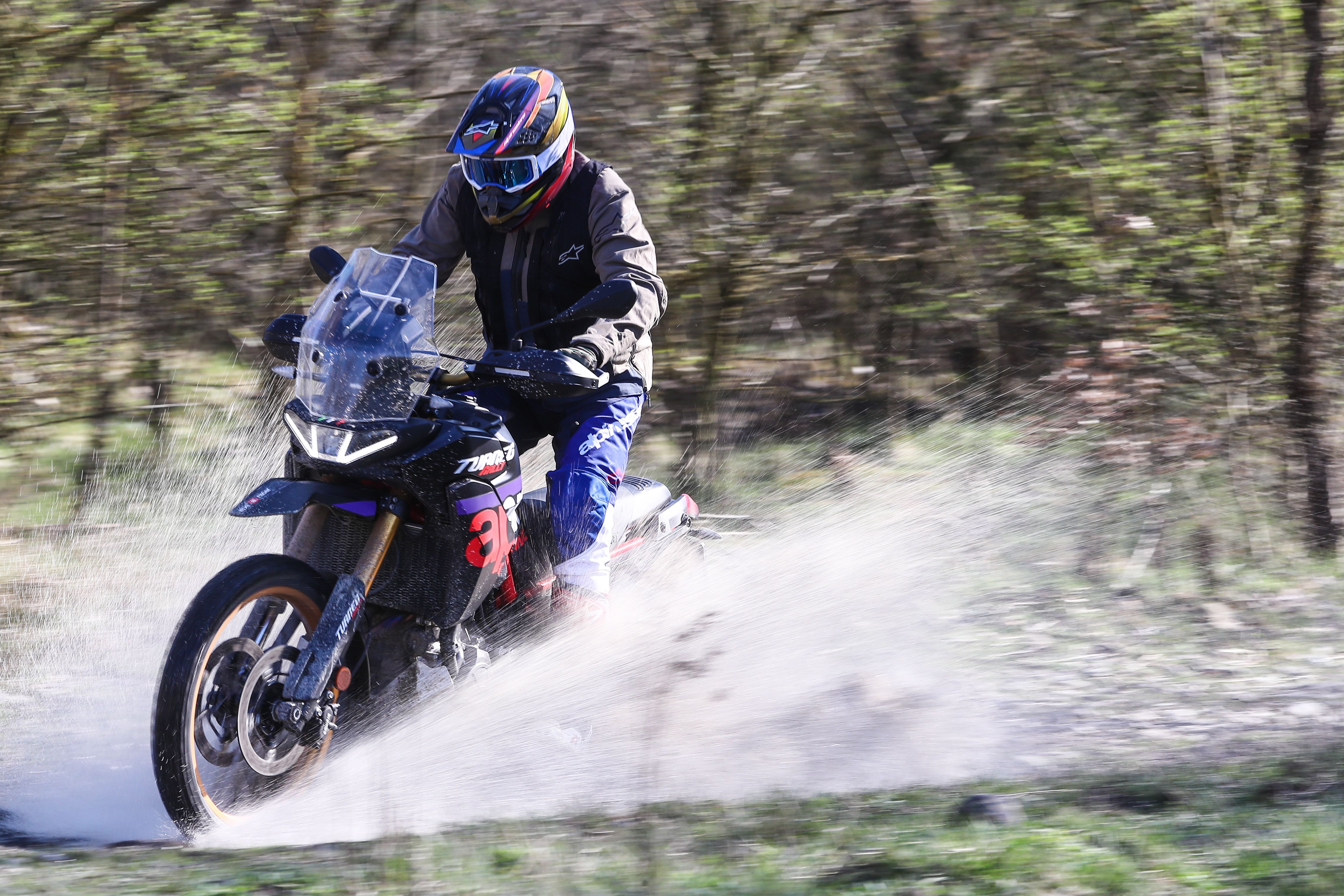 Fotos prueba Aprilia Tuareg 660 Rally