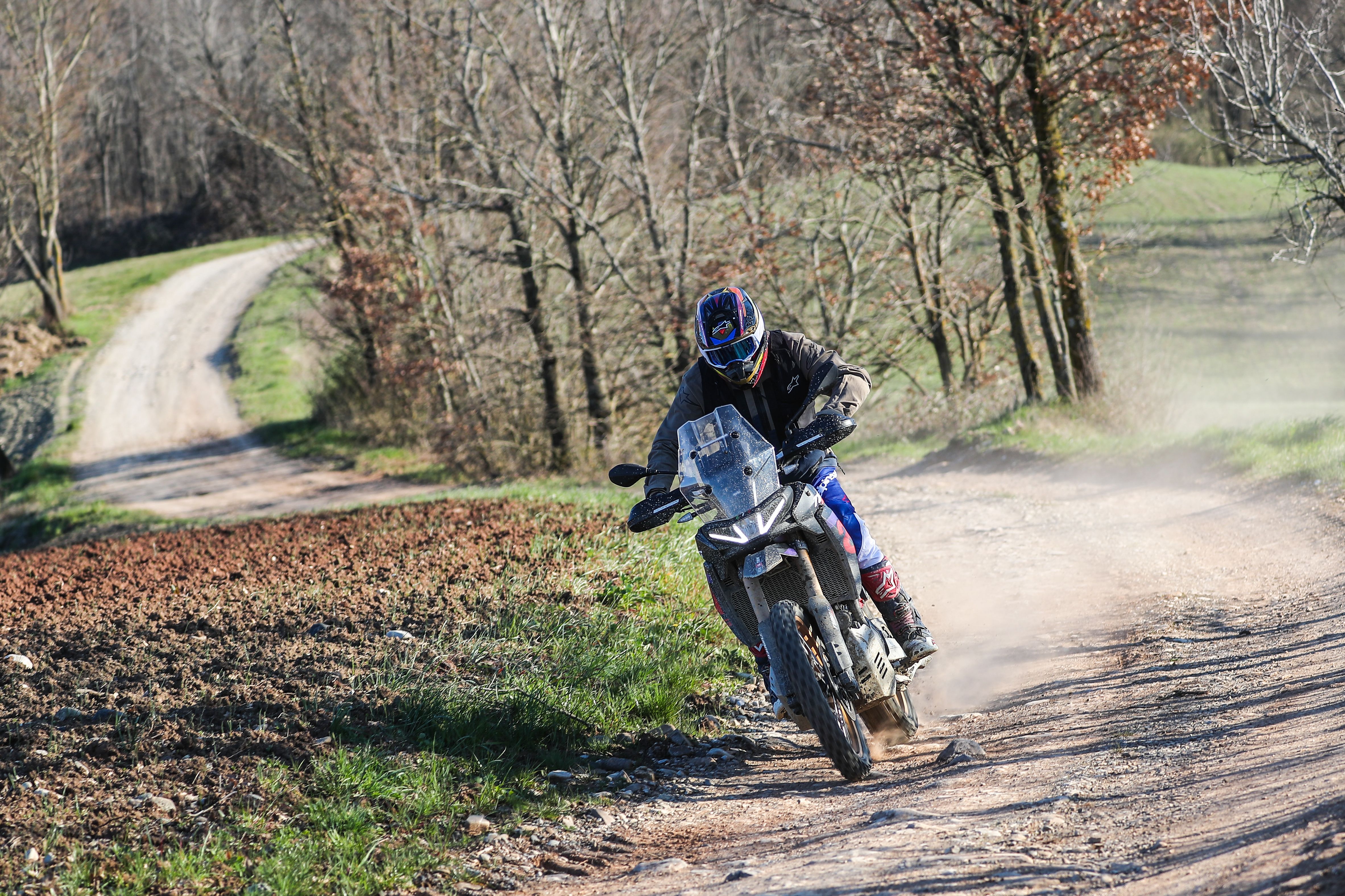 Fotos prueba Aprilia Tuareg 660 Rally