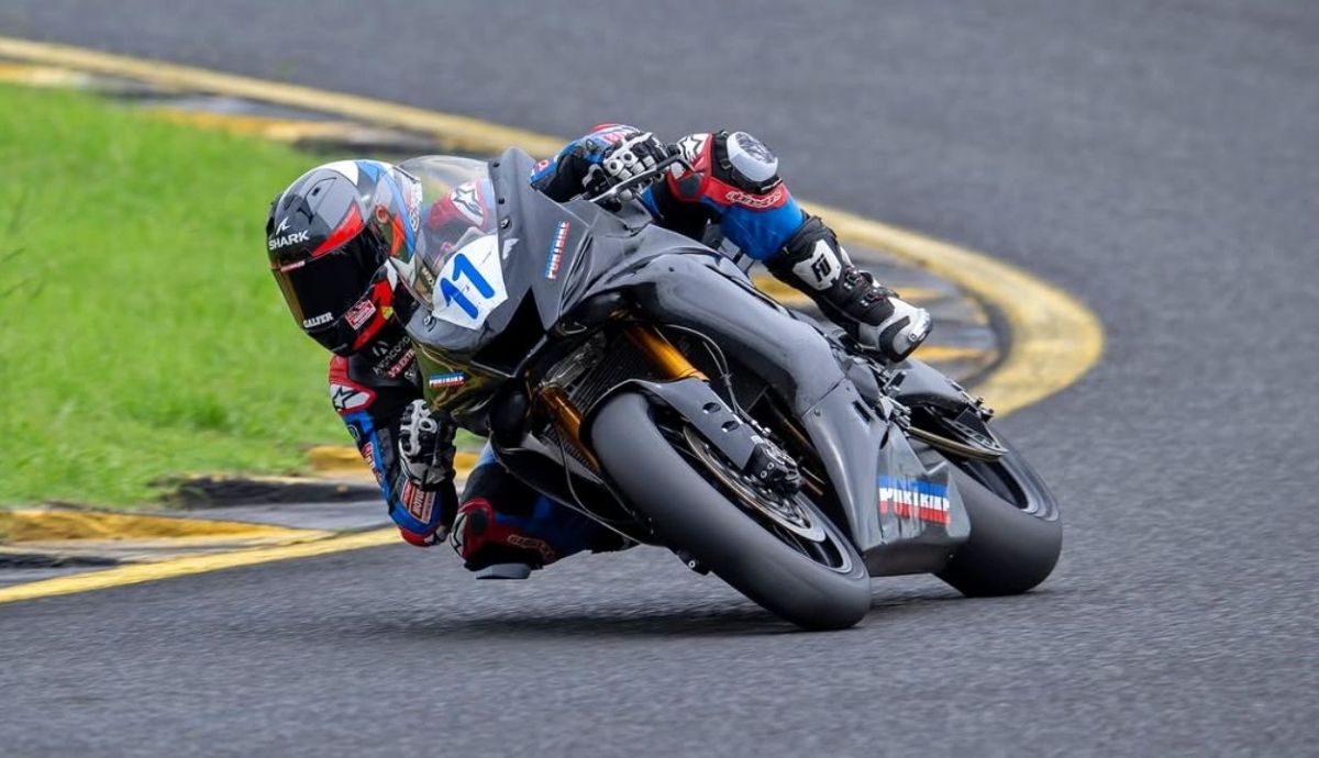 Jesús Torres logró subir al podio en Supersport Jesús Torres logró subir al podio en Supersport