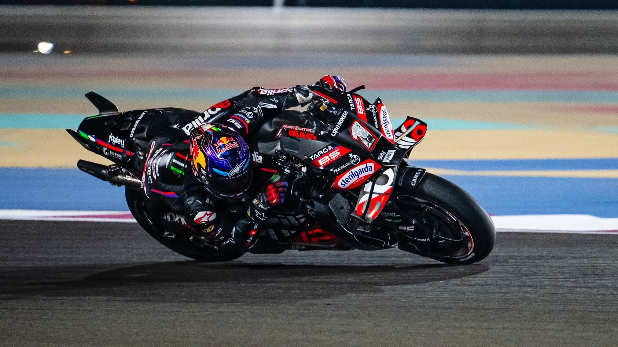 Jorge Martín durante el GP de Qatar de MotoGP 2025