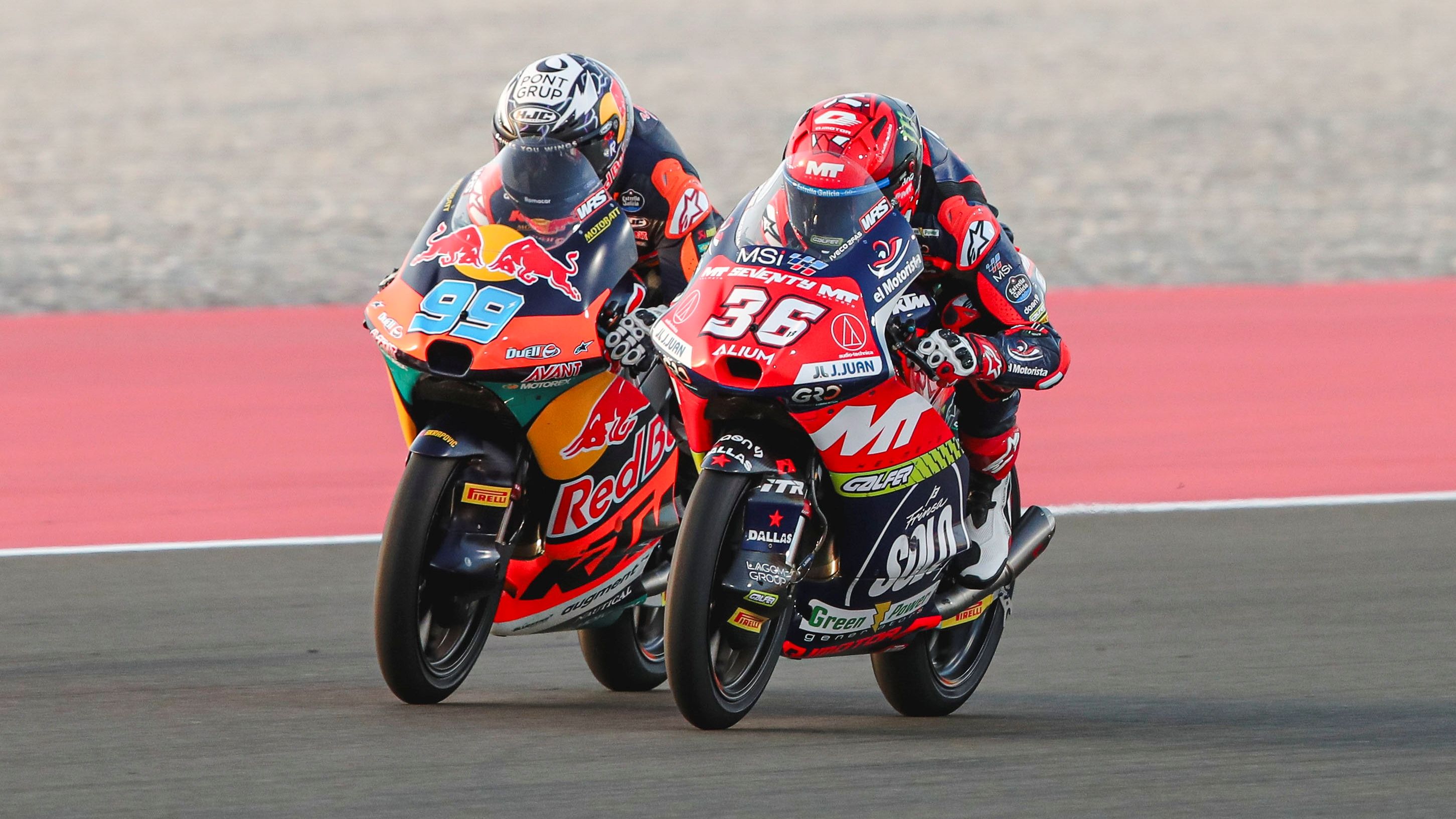 José Antonio Rueda y Ángel Piqueras emparejados, Moto3 Qatar 2025