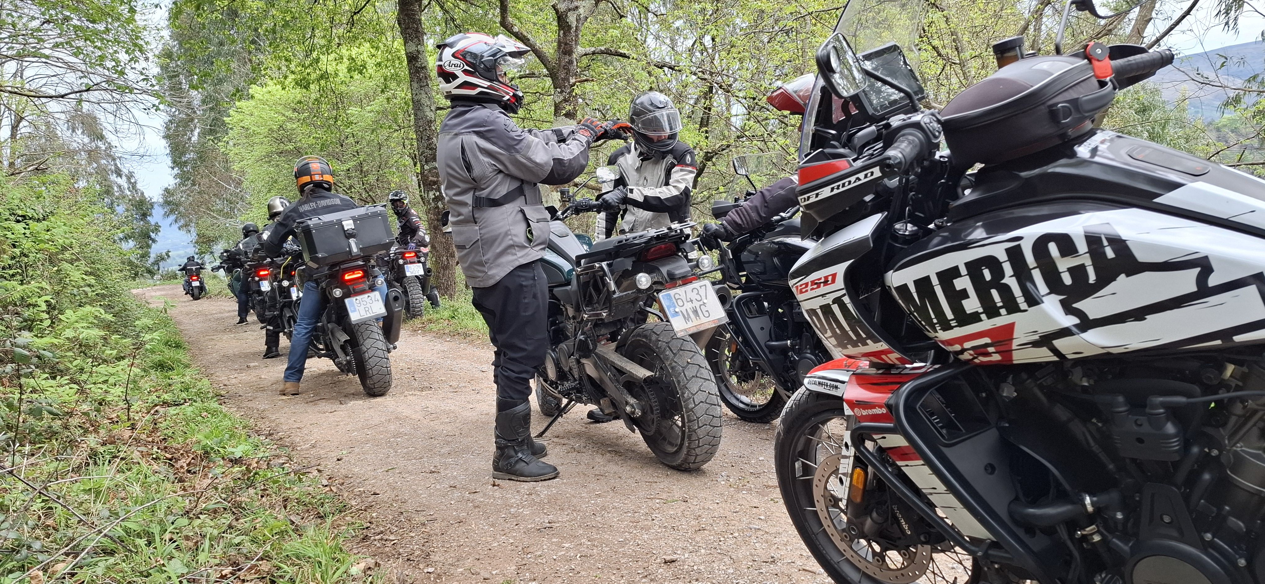 La II Pan-Adventure Cantabria arrasa entre los amantes de la Harley-Davidson Pan America