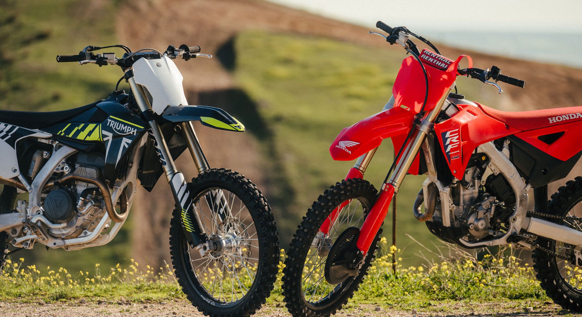 Honda CRF250R vs Triumph TF 250X