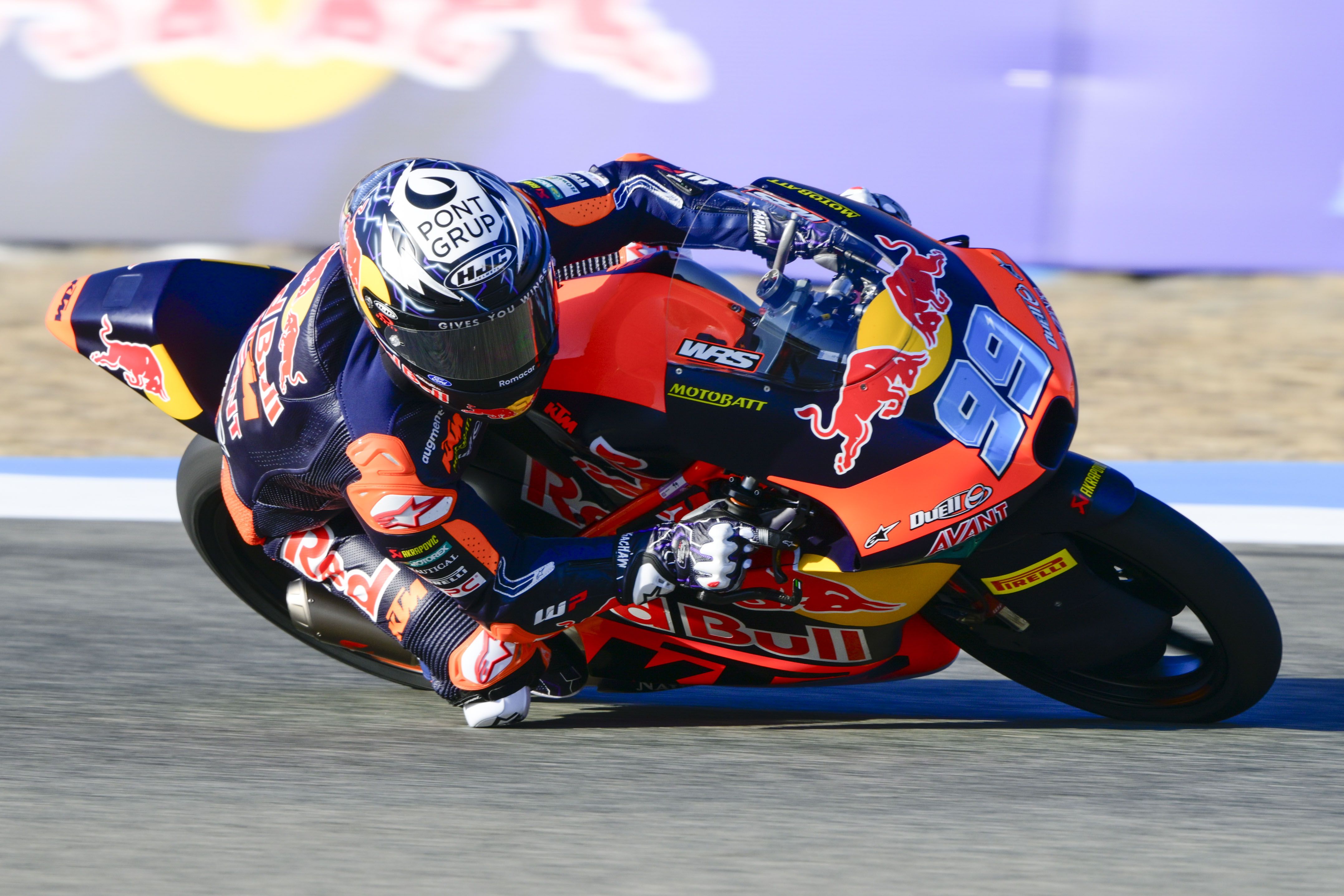 José Antonio Rueda ha logrado la pole de Moto3 en Jerez.
