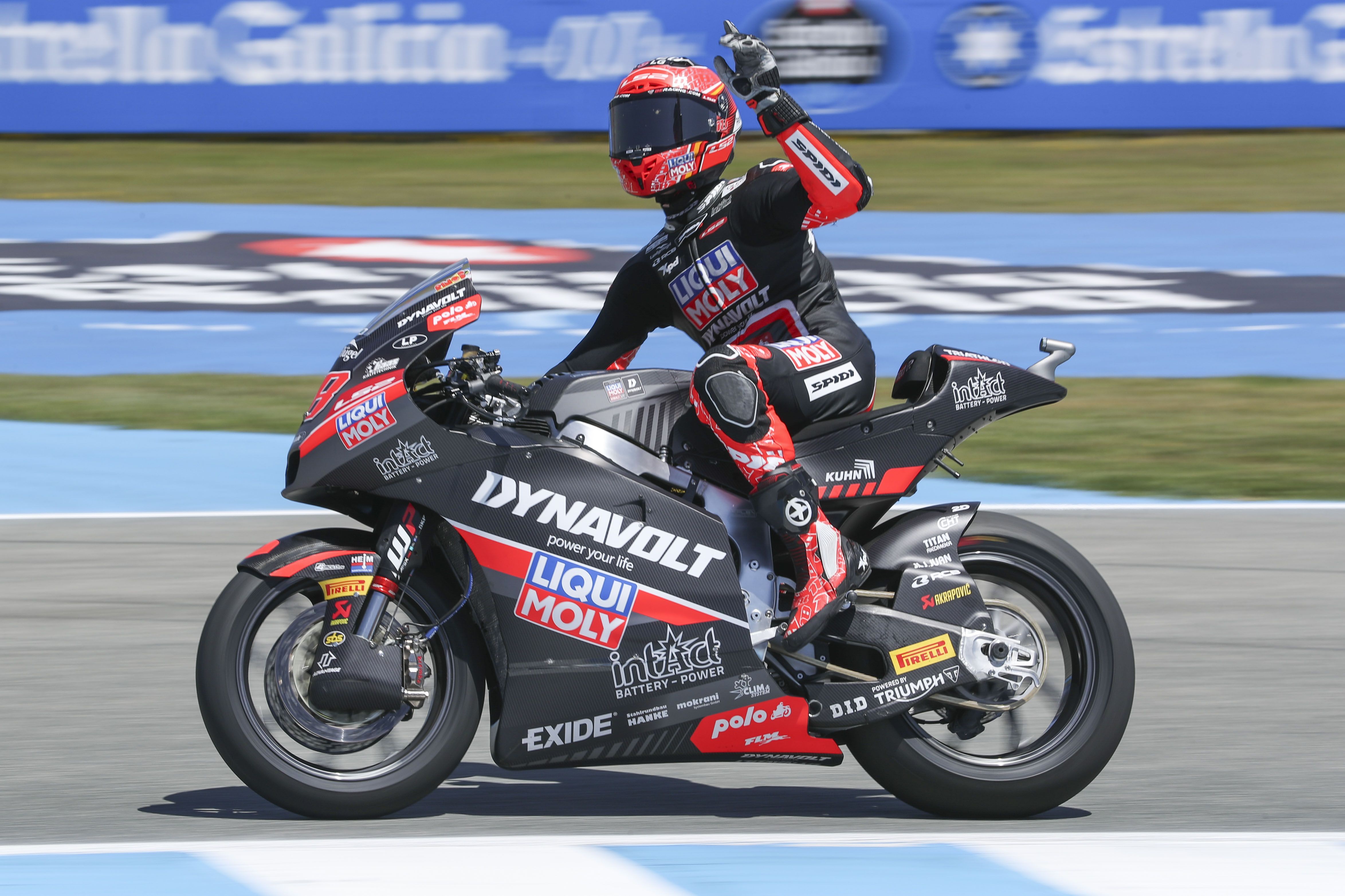 Manu González pole de Moto2 en Jerez