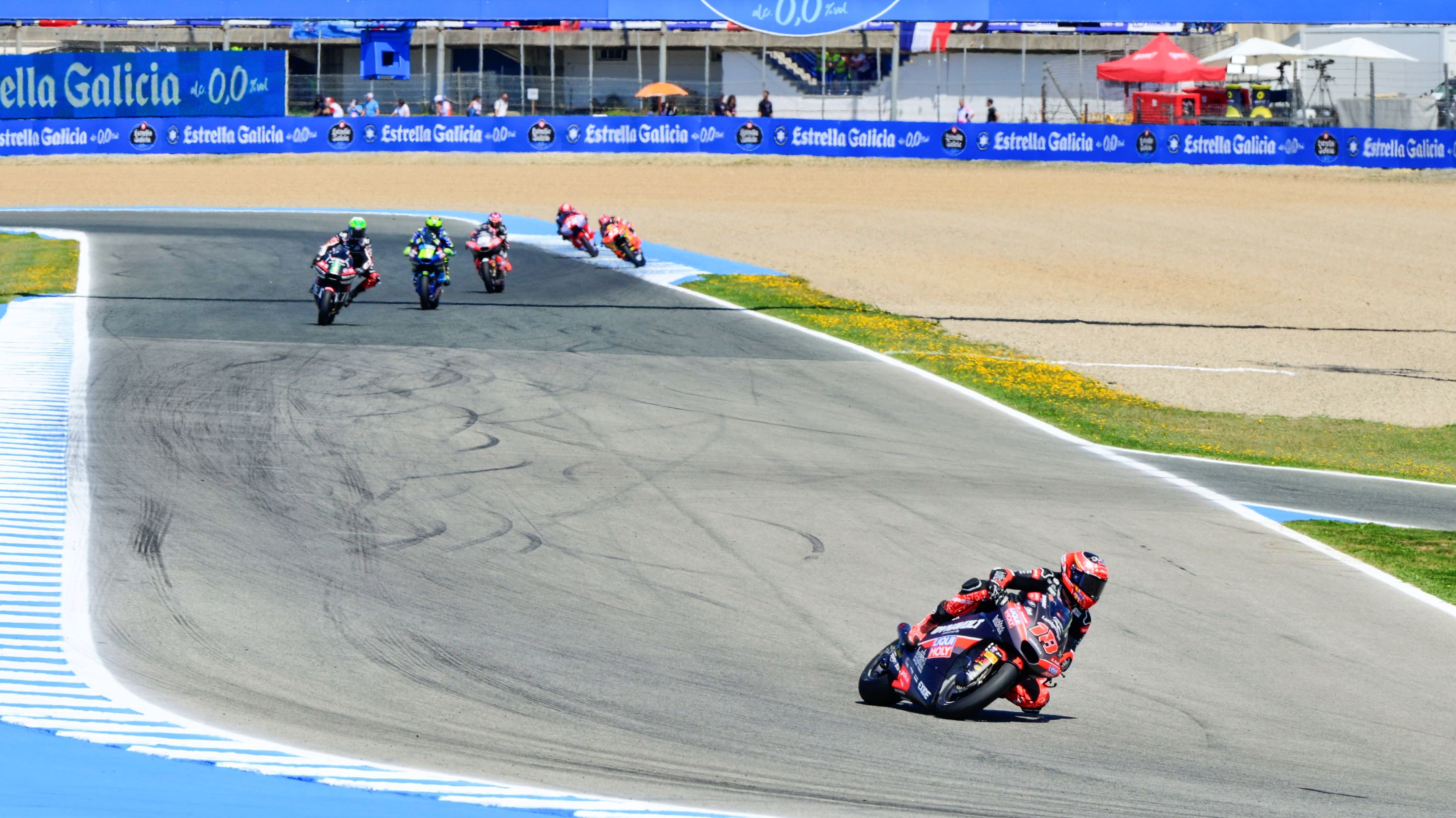 Manu González con una ventaja enorme sobre el resto, Moto2 Jerez 2025