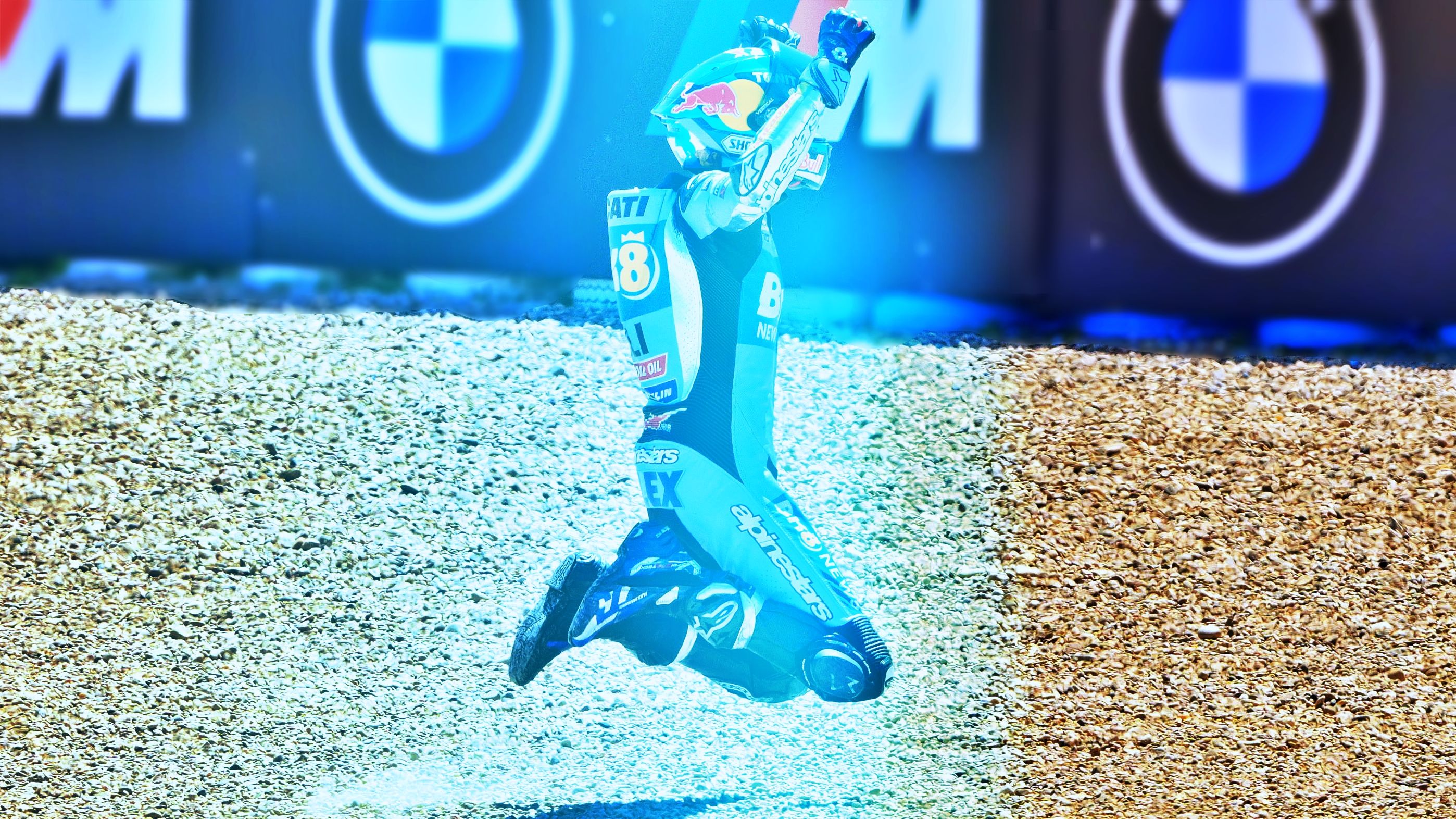 Álex Márquez celebra en Jerez su primera victoria en MotoGP