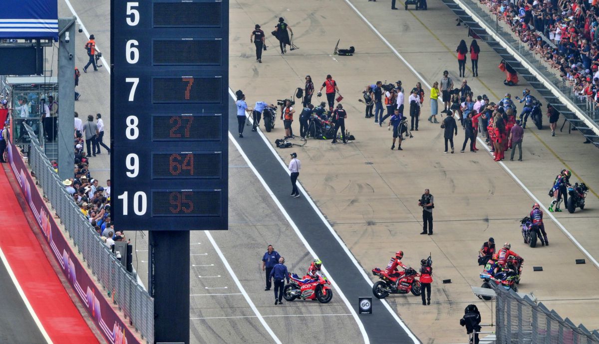 El caos que llevó a cancelar la salida en el pasado GP de las Américas El caos que llevó a cancelar la salida en el pasado GP de las Américas