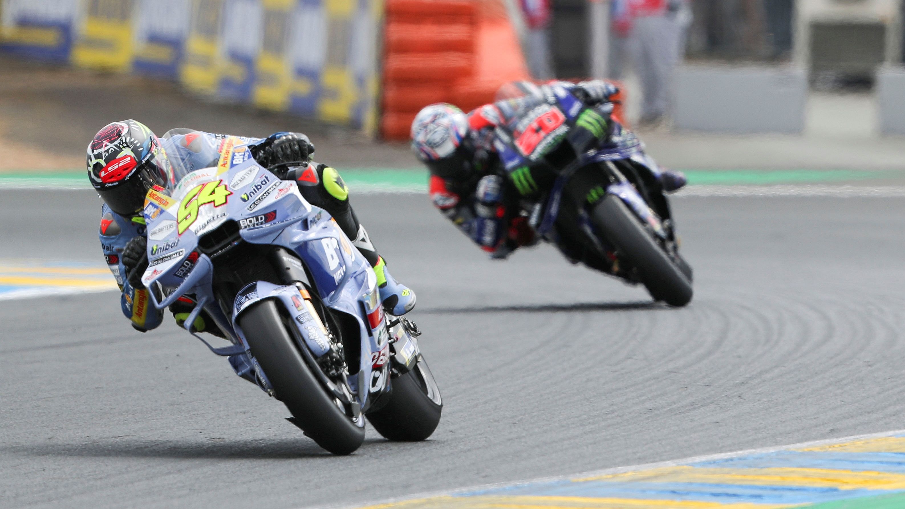 Fermín Aldeguer se escapa de Fabio Quartararo en el Sprint, MotoGP Francia 2025