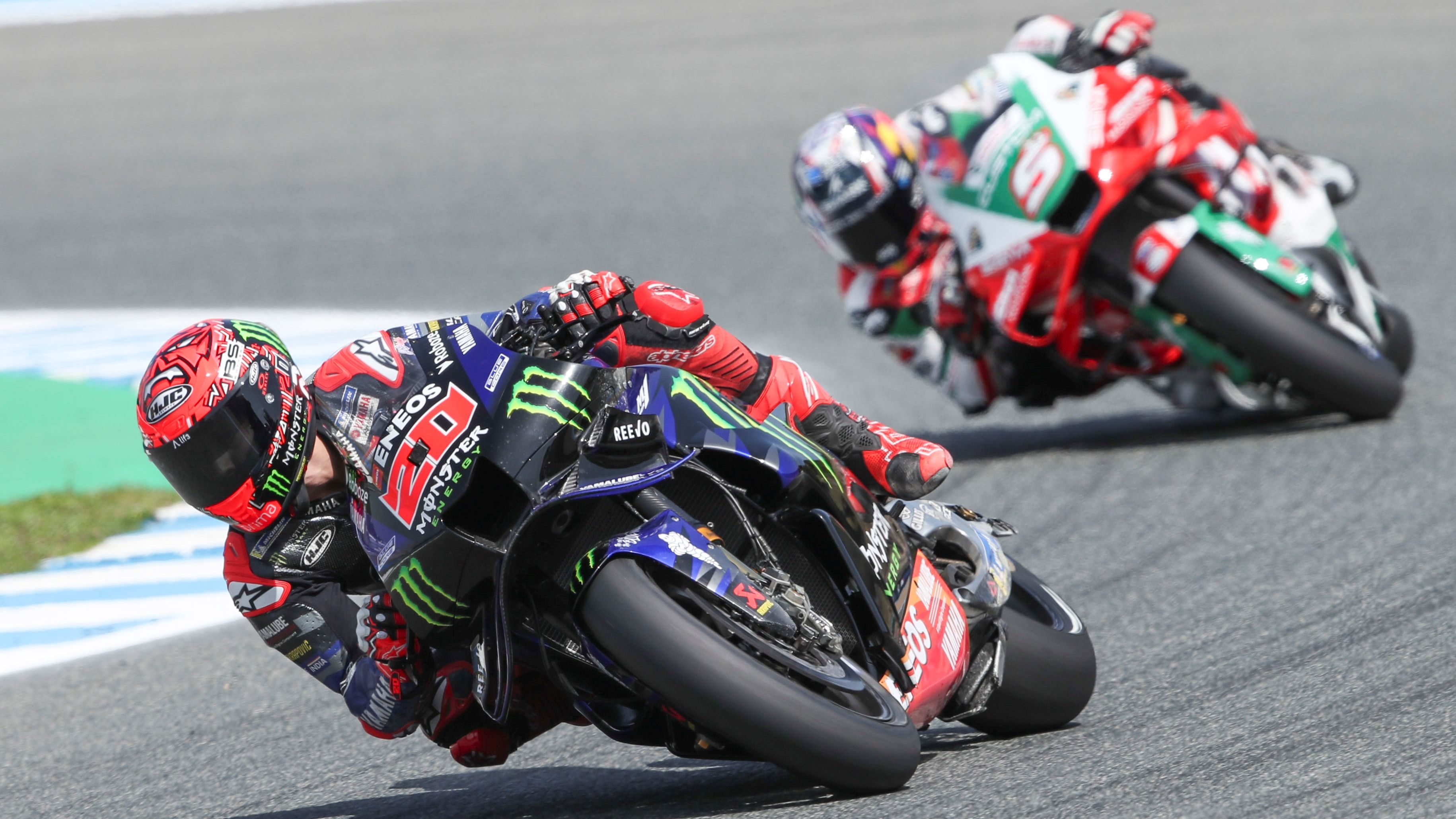 Fabio Quartararo y Johann Zarco han llevado a 100 la cuenta de victorias mundialistas de Francia