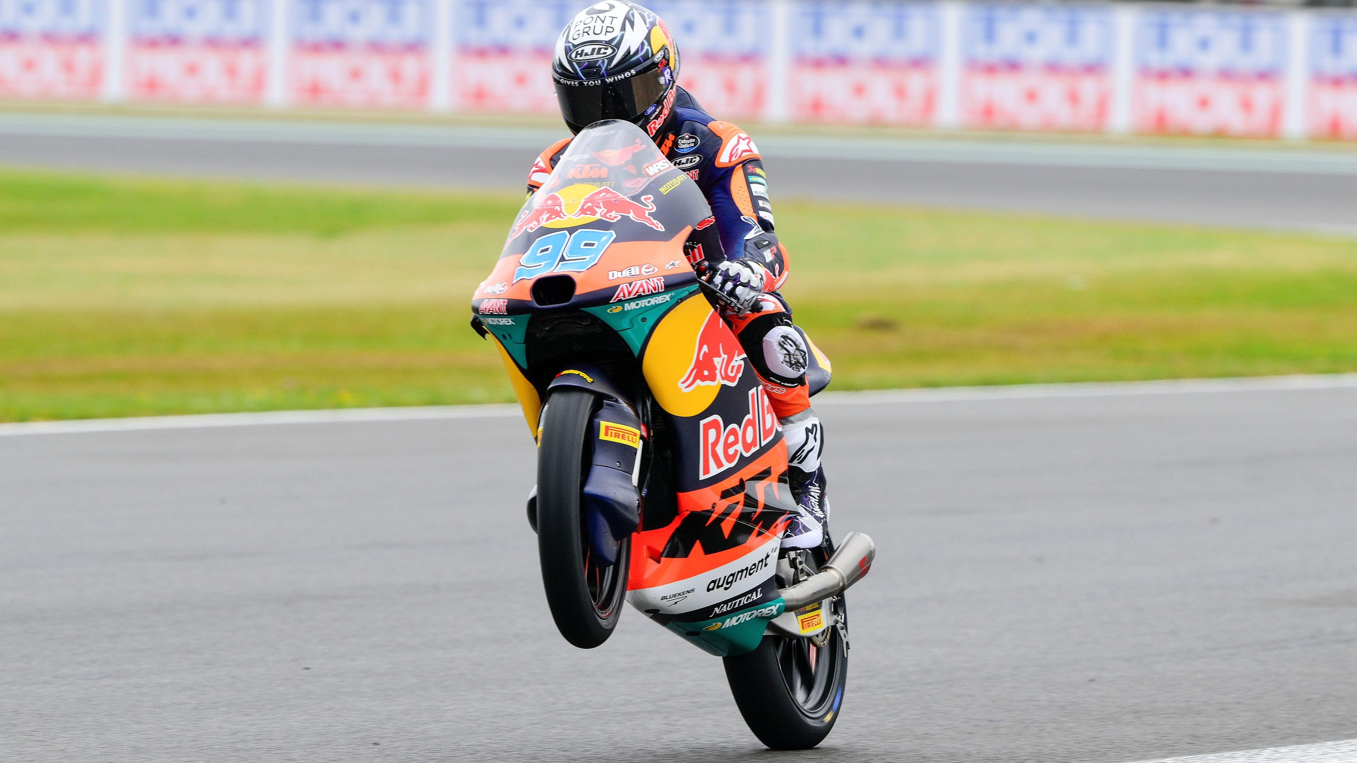 José Antonio Rueda se ha hecho con la pole de Moto3 en Silverstone