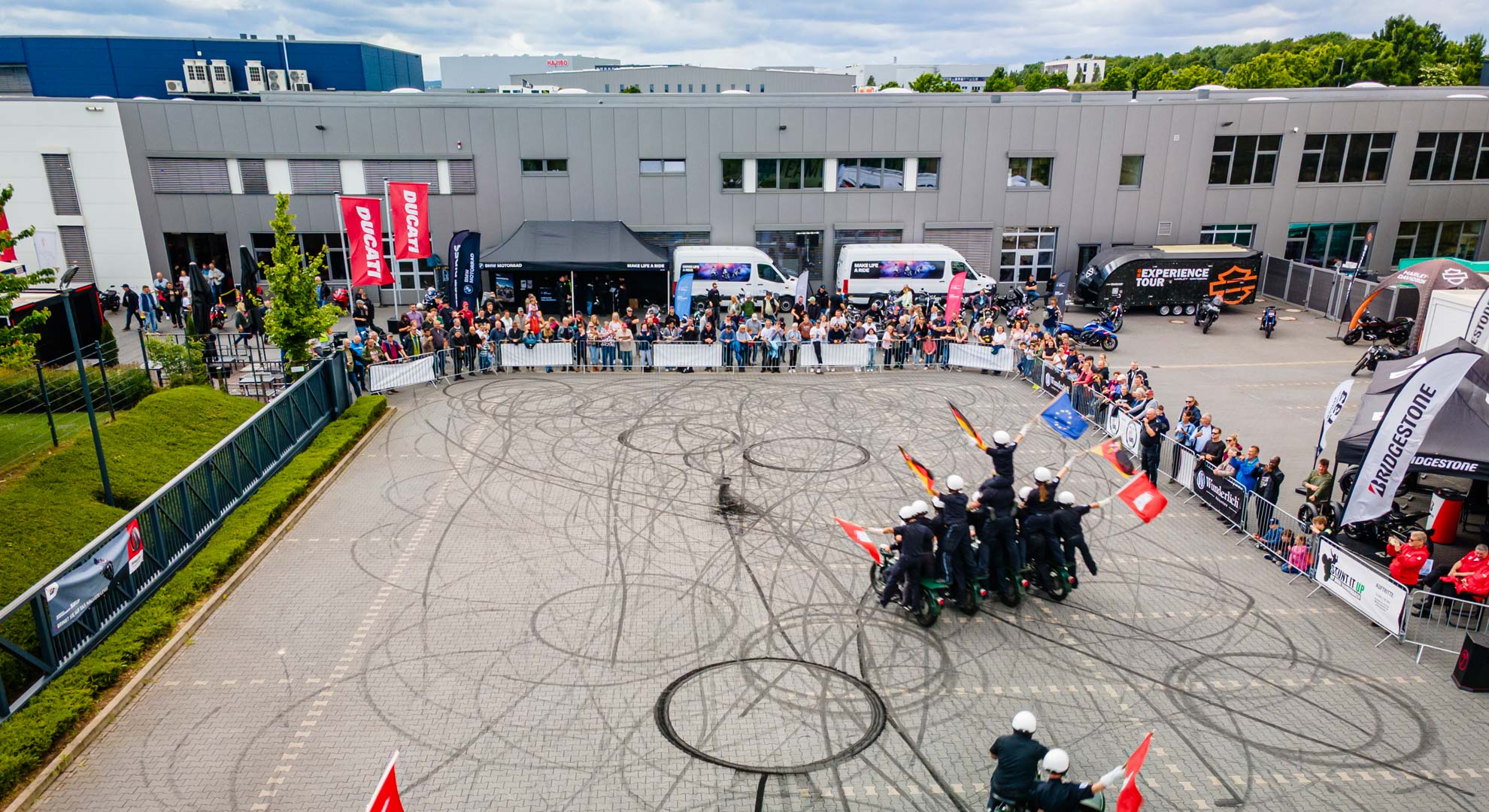 La reunión Anfahrt de Wunderlich coincidió con el festejo del 40 Aniversario