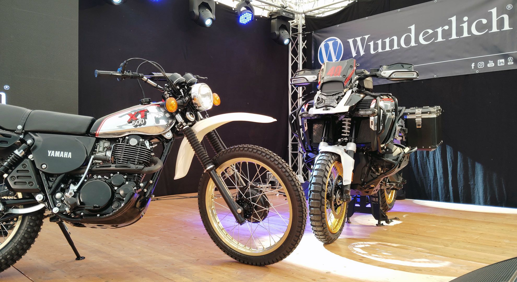 La Yamaha XT 500 fue el primer modelo para el que Wunderlich ofrecía accesorios