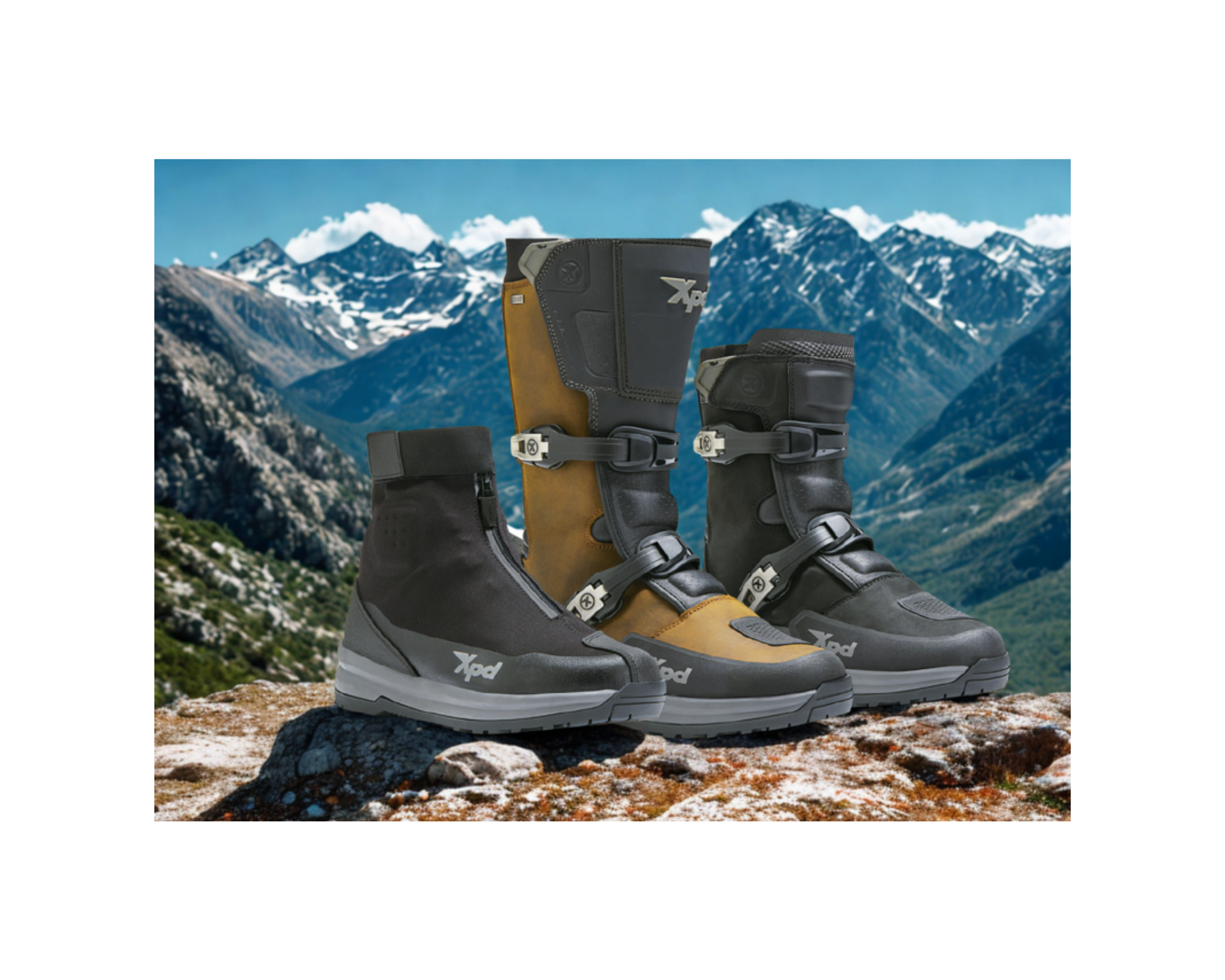 XPD lanza su nueva línea de botas Adventure H2OUT®: protección total para llegar más lejos