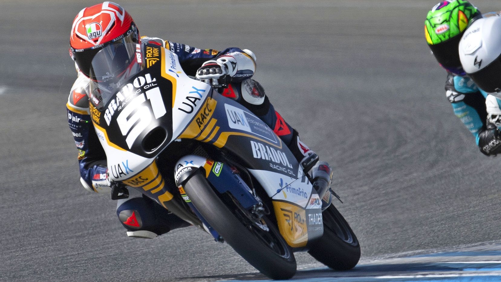 Brian Uriarte ha ganado las dos carreras de JuniorGP en Jerez
