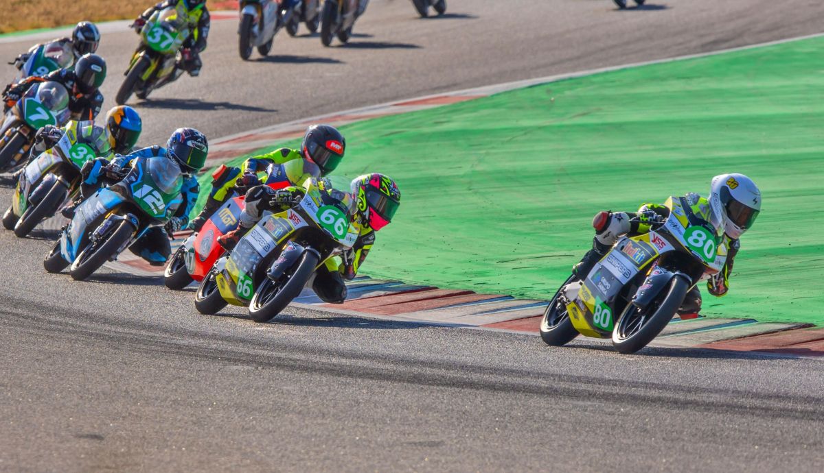 Marcos Vinagre enlazó su segundo doblete seguido en Moto4