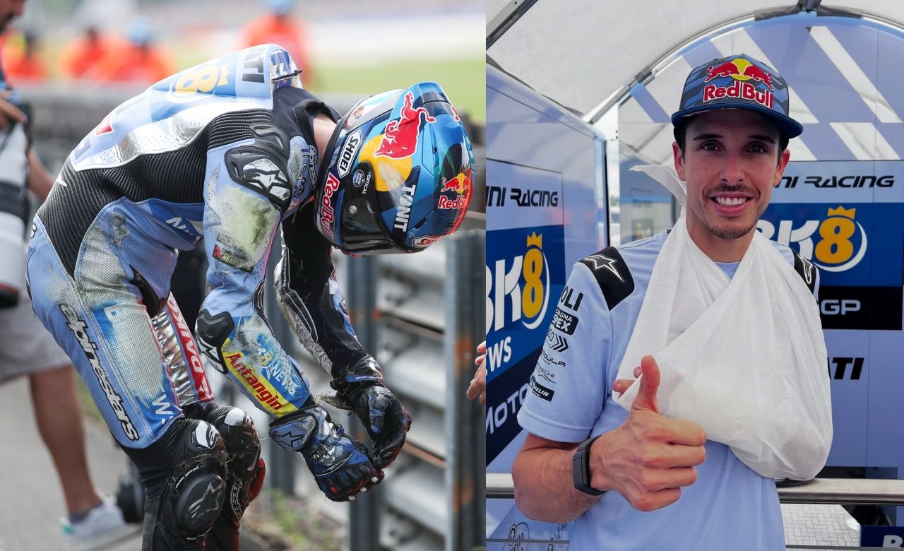 Álex Márquez se fractura el cuello del segundo metacarpiano y será operado tras la caída en Assen
