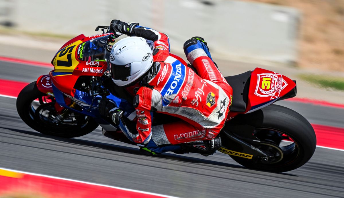 Francisco Javier Palomera logró su primer podio en Superbike