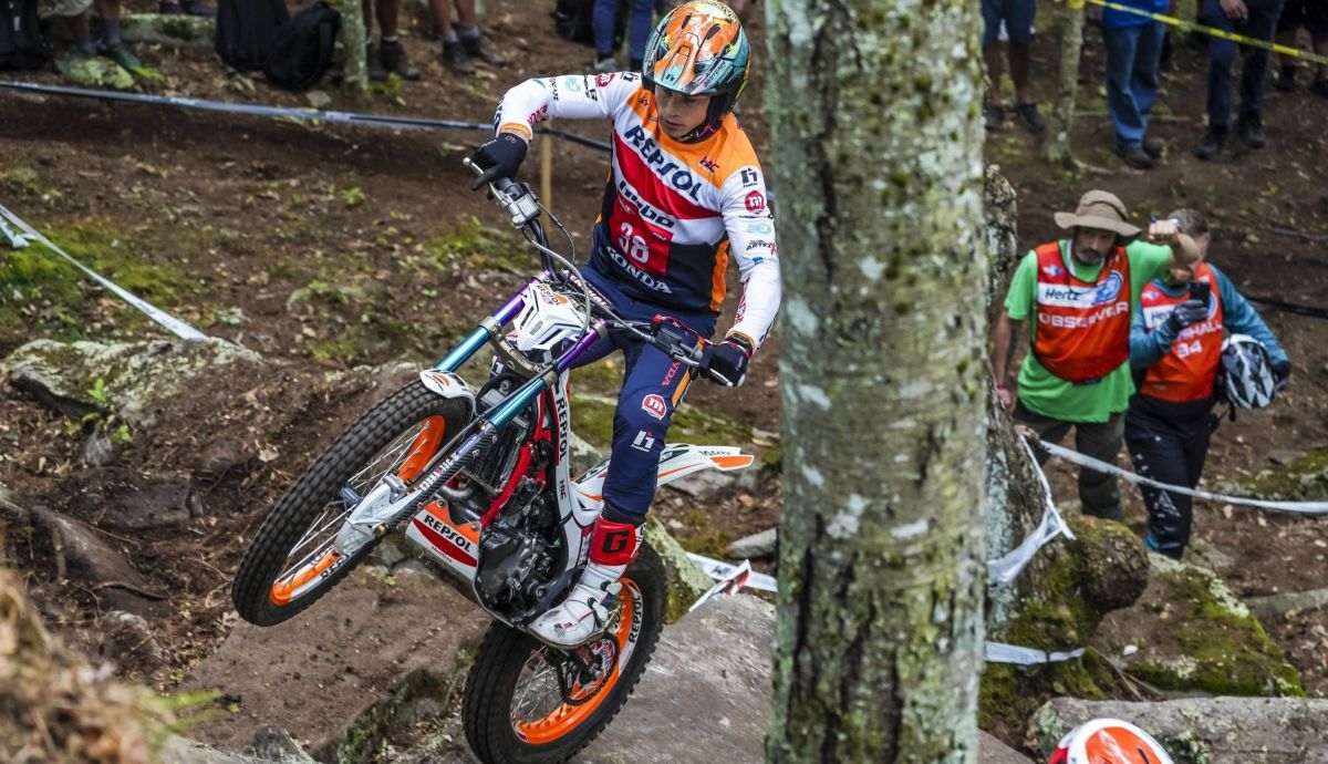 Gabriel Marcelli durante el TrialGP de Estados Unidos 2025
